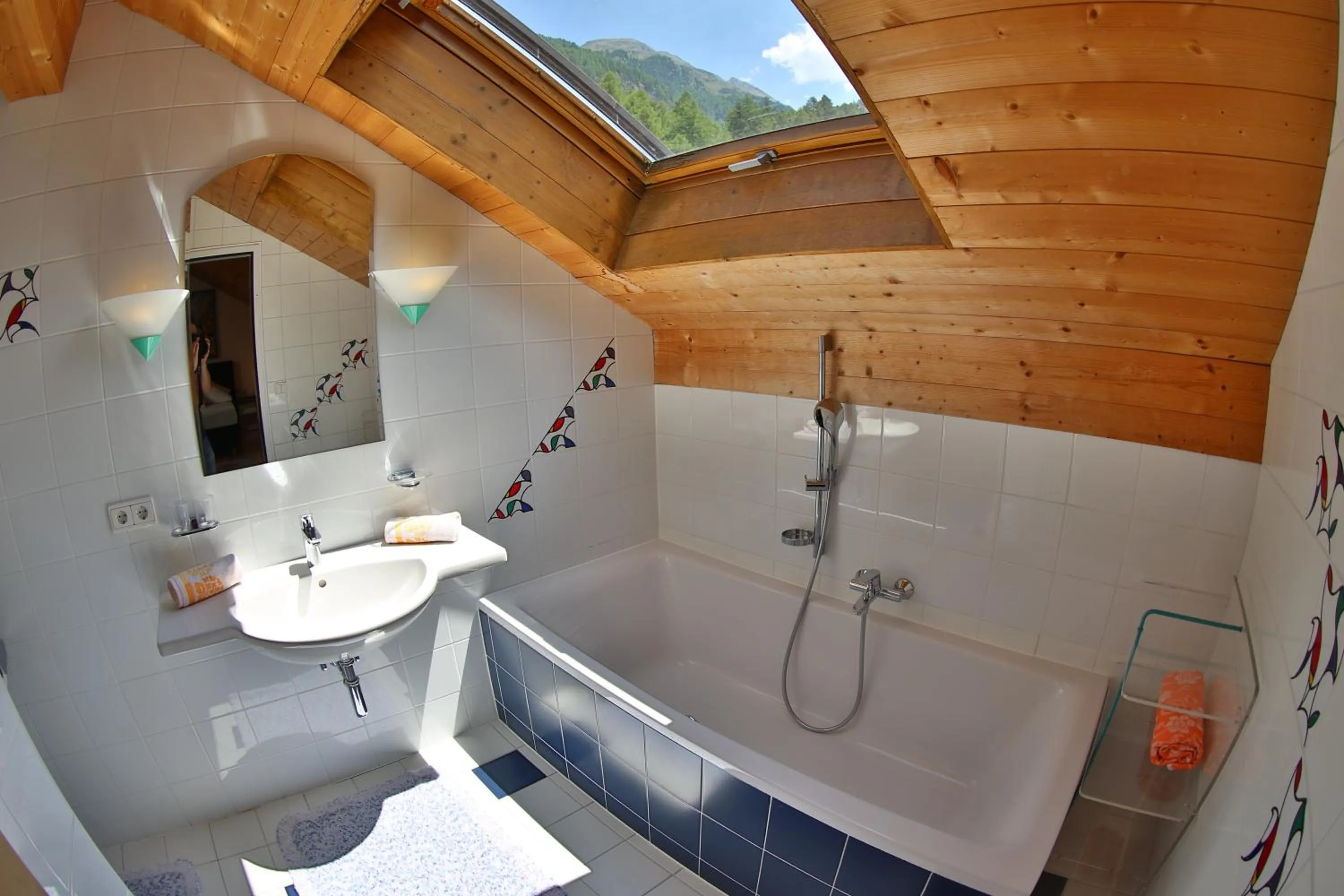 Bathroom in Ferienhaus Moidl