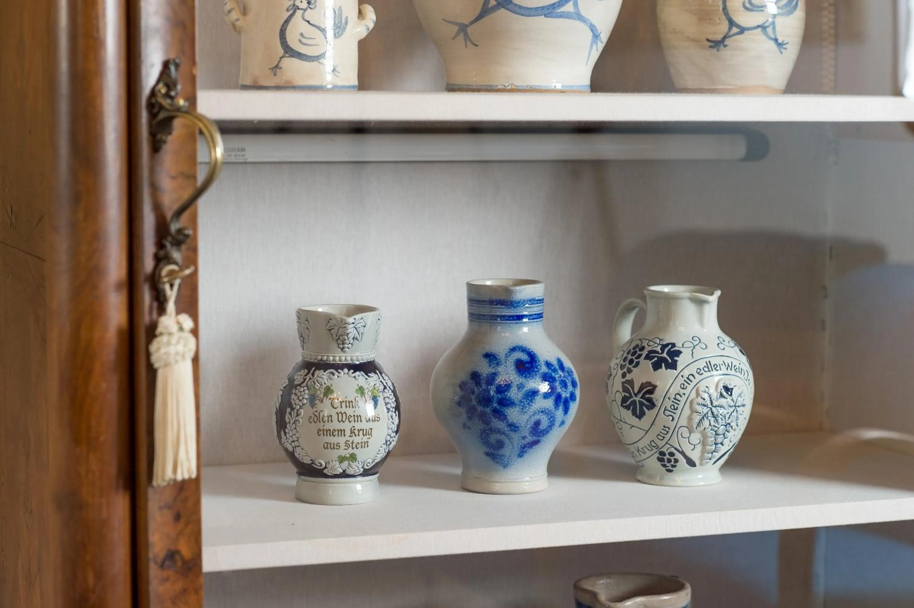 Lobby or reception in Seeberg Garni Hotel