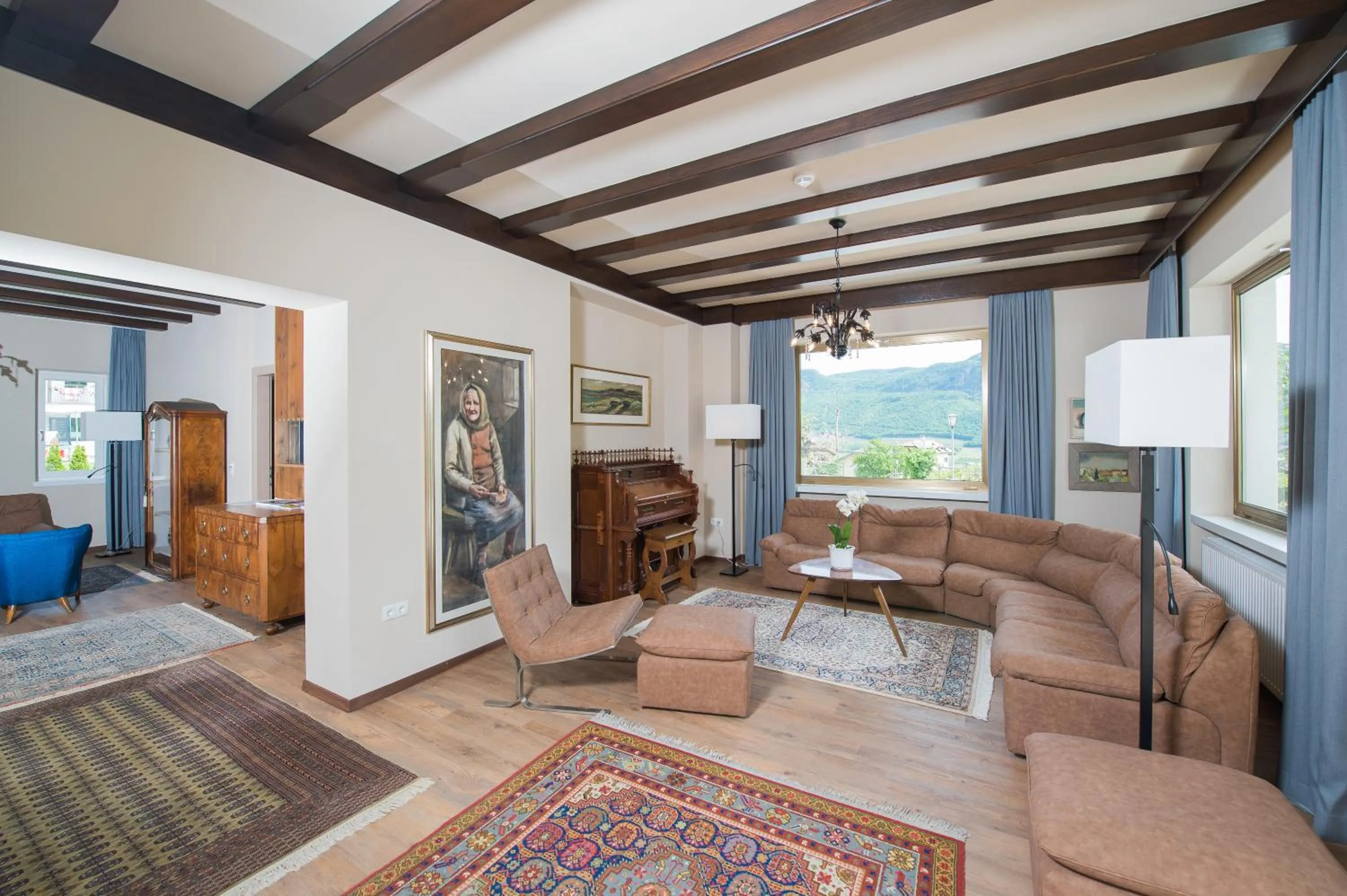 Lobby or reception in Seeberg Garni Hotel