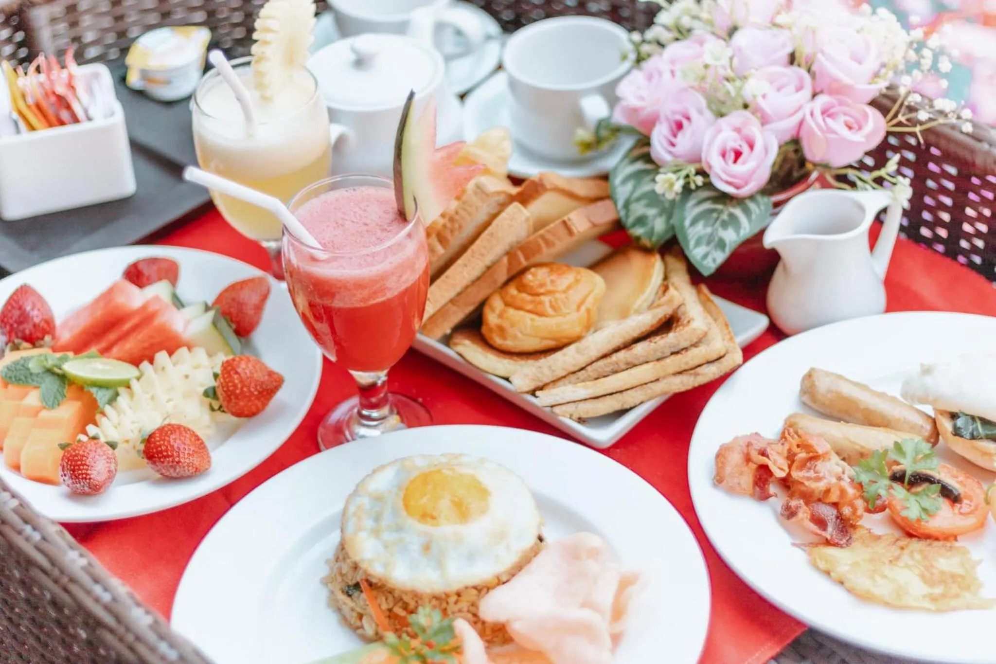 Food and drinks in Private Pool Villas Kuta Bali