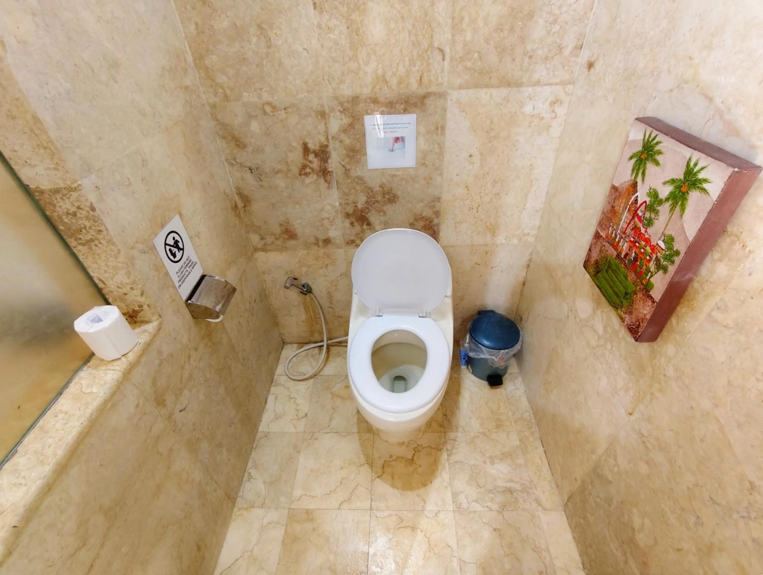 Toilet in Private Pool Villas Kuta Bali