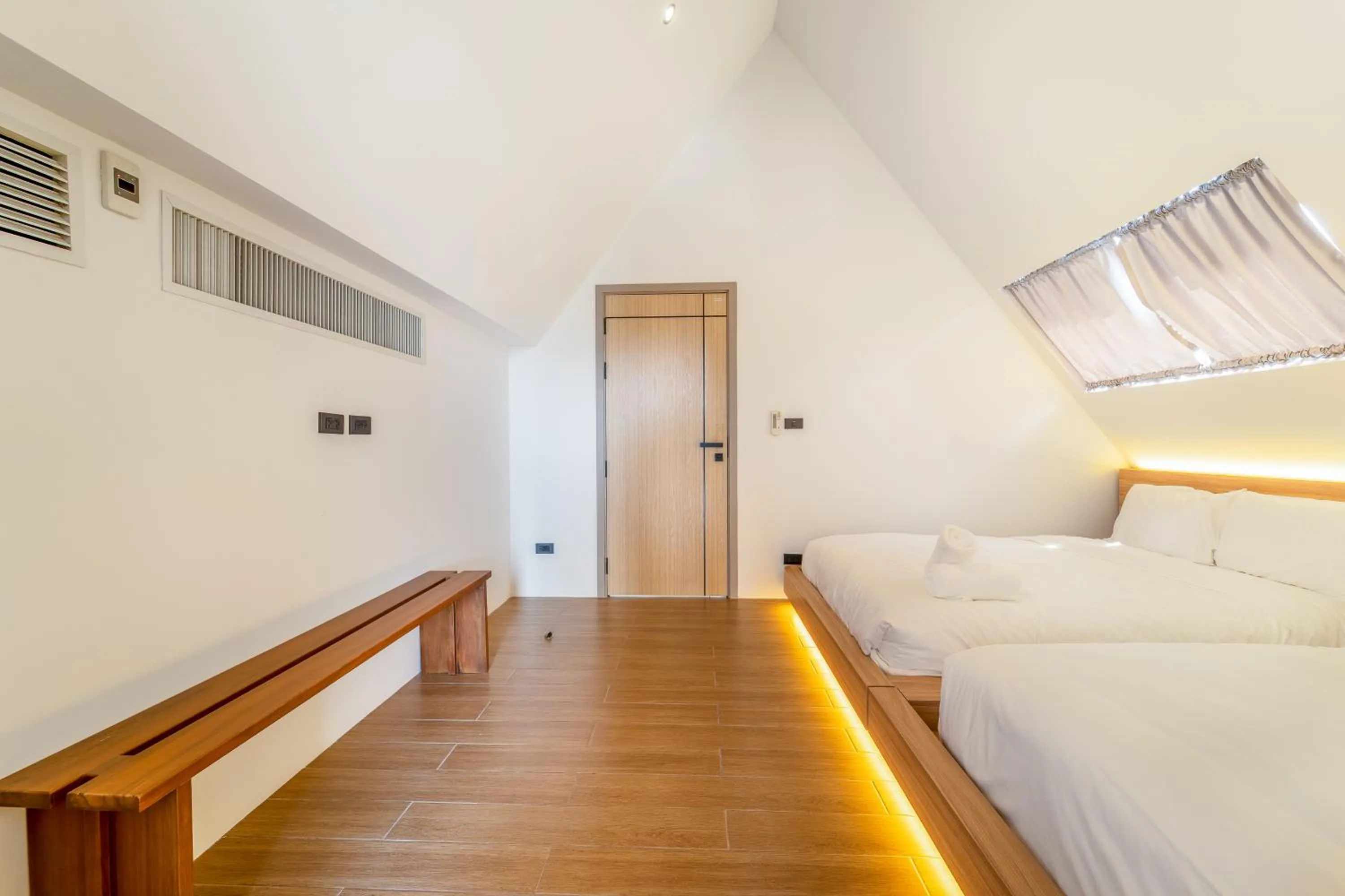 Bedroom, Bed in WABI SABI Onsen Villa Hua Hin