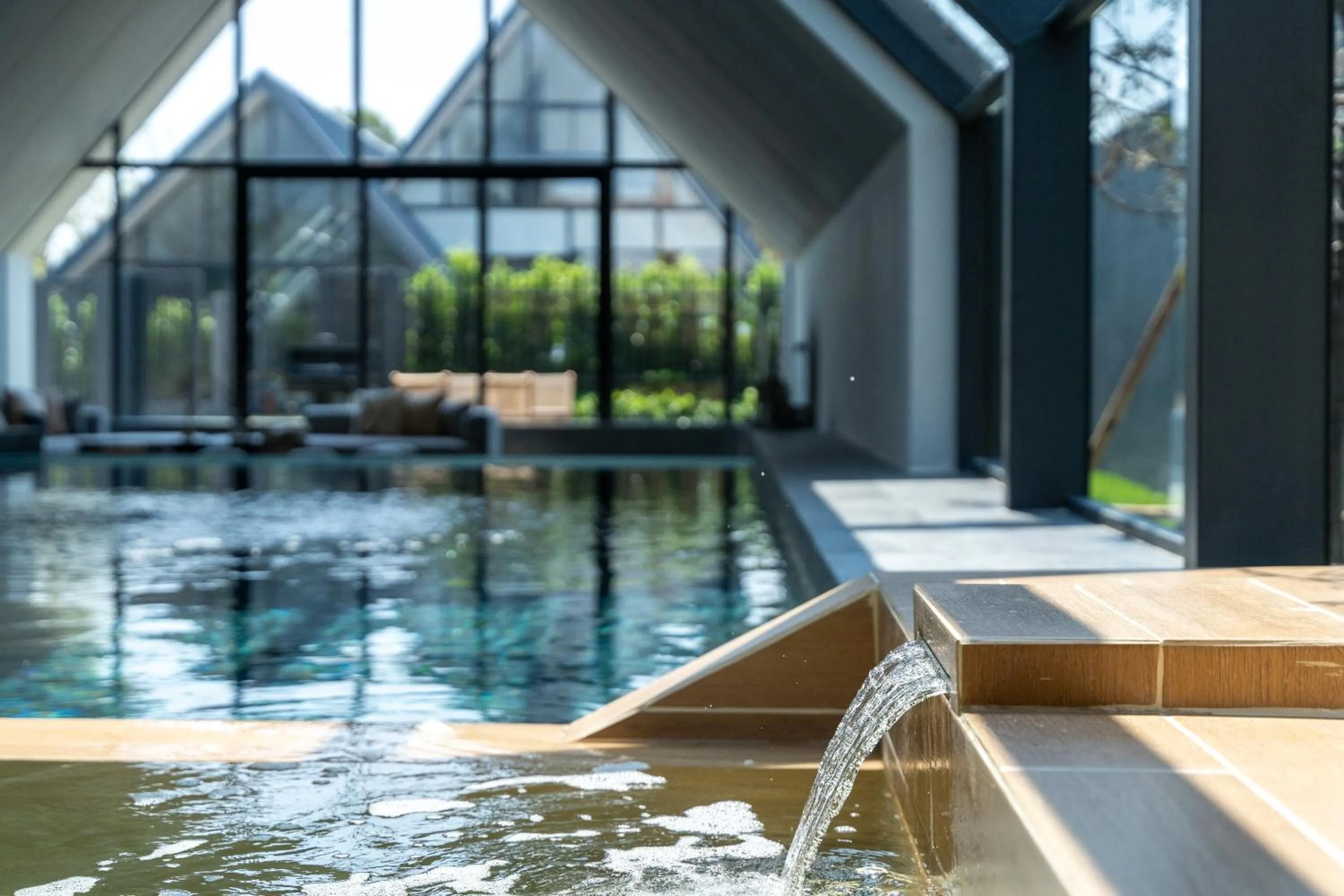 Swimming pool in WABI SABI Onsen Villa Hua Hin
