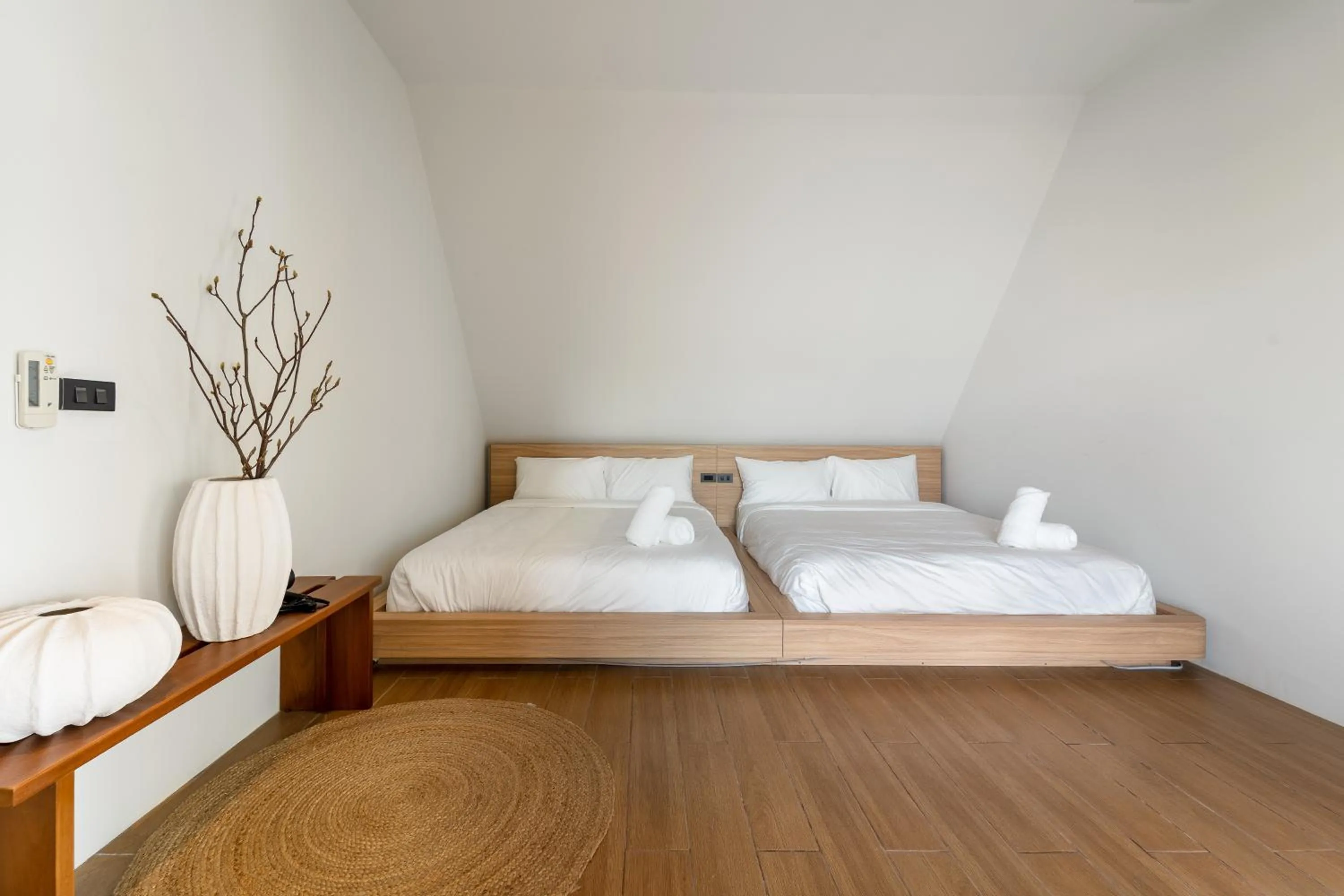 Bedroom, Bed in WABI SABI Onsen Villa Hua Hin