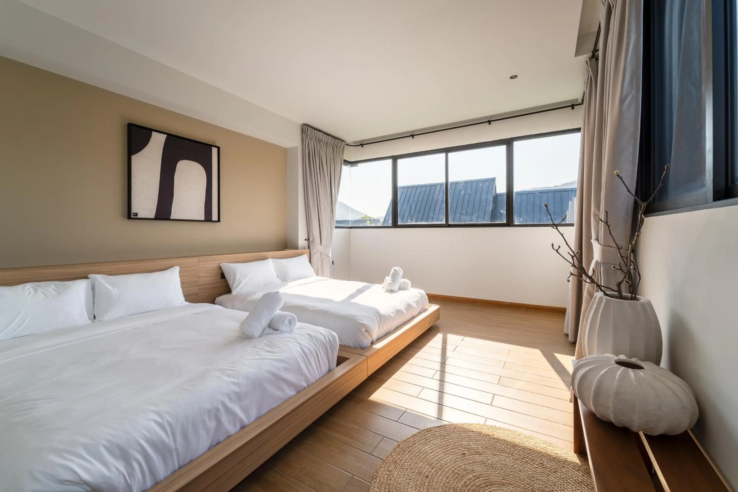 Bedroom, Bed in WABI SABI Onsen Villa Hua Hin