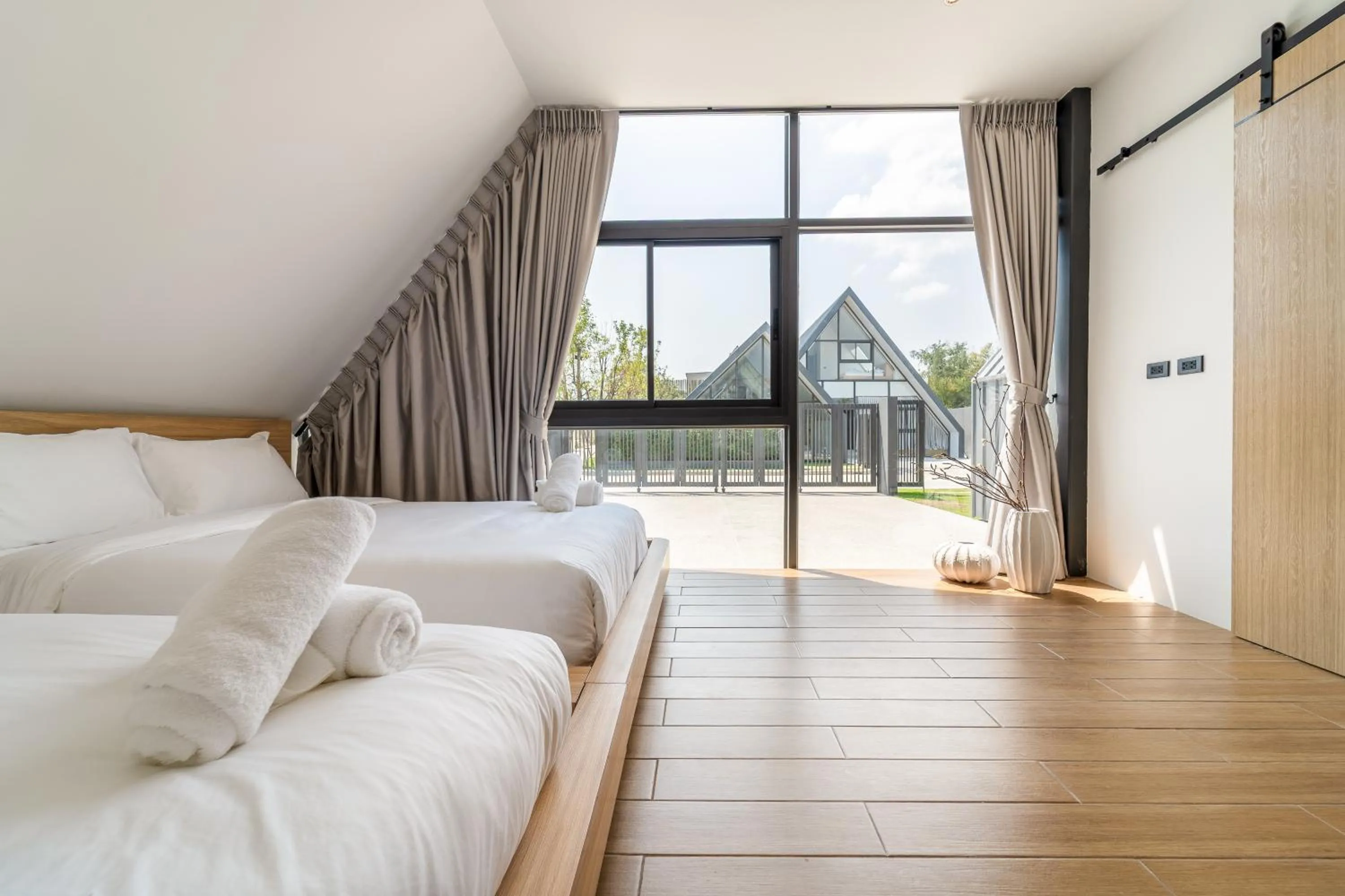Photo of the whole room, Bed in WABI SABI Onsen Villa Hua Hin