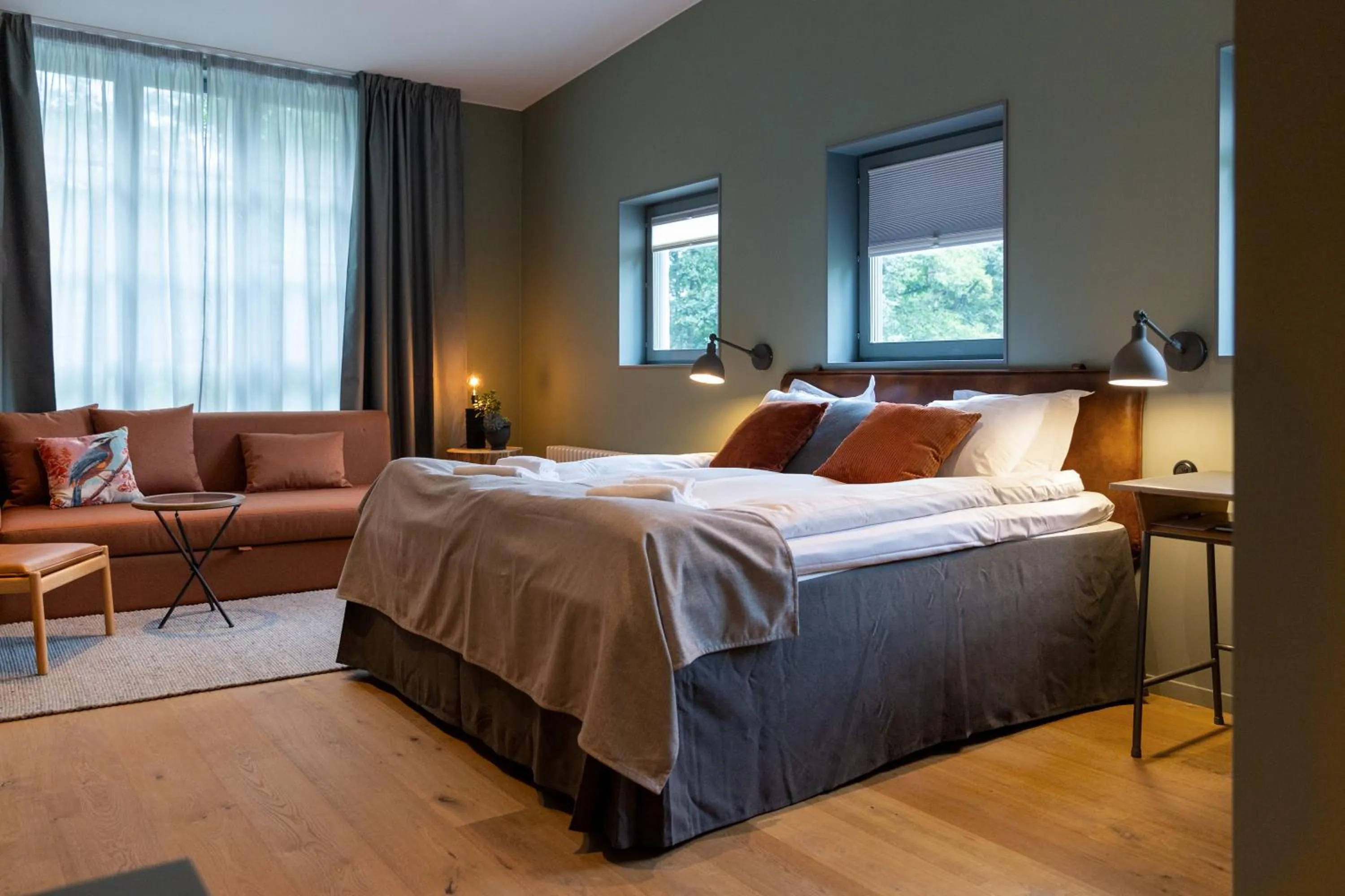 Bedroom, Bed in Färna Herrgård & Spa