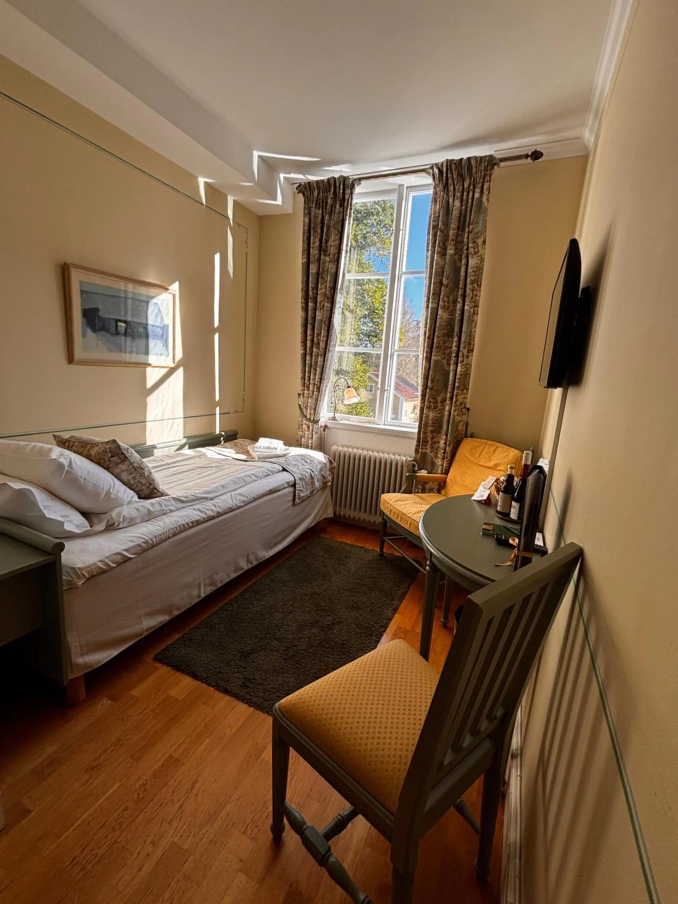 Bed in Färna Herrgård & Spa