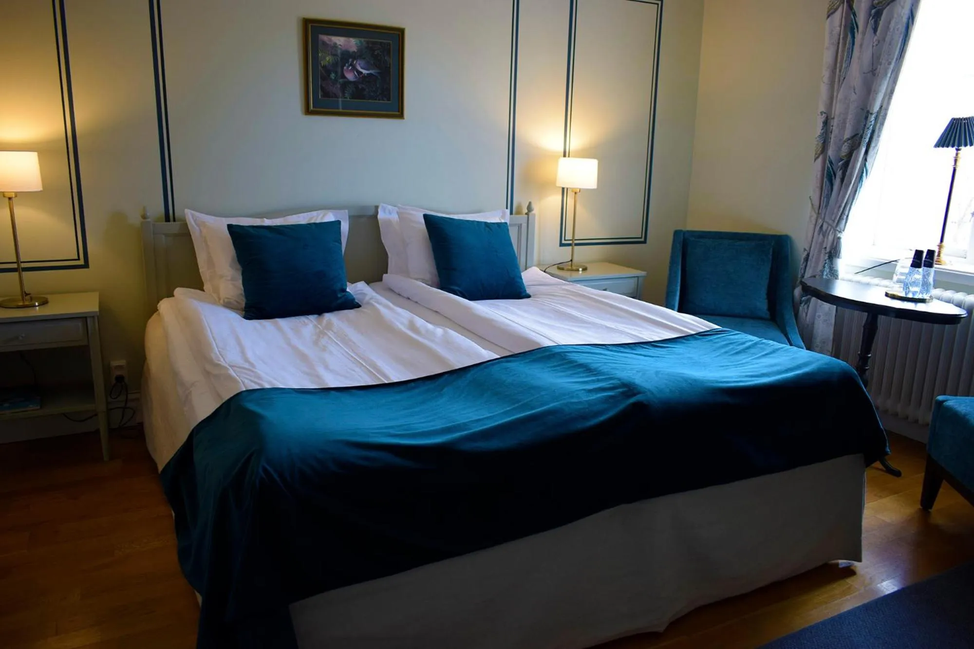 Bed in Färna Herrgård & Spa