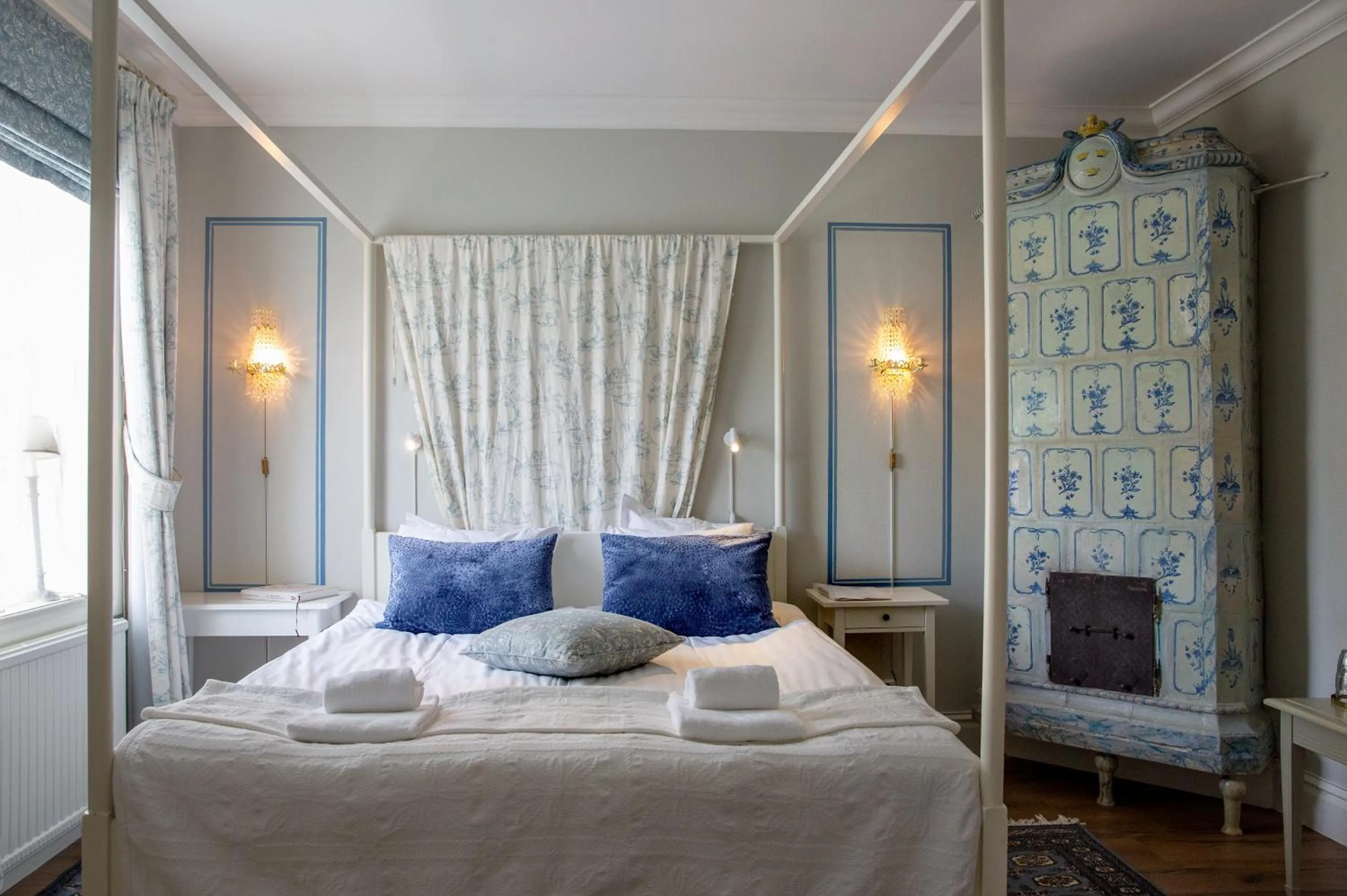 Photo of the whole room, Bed in Färna Herrgård & Spa