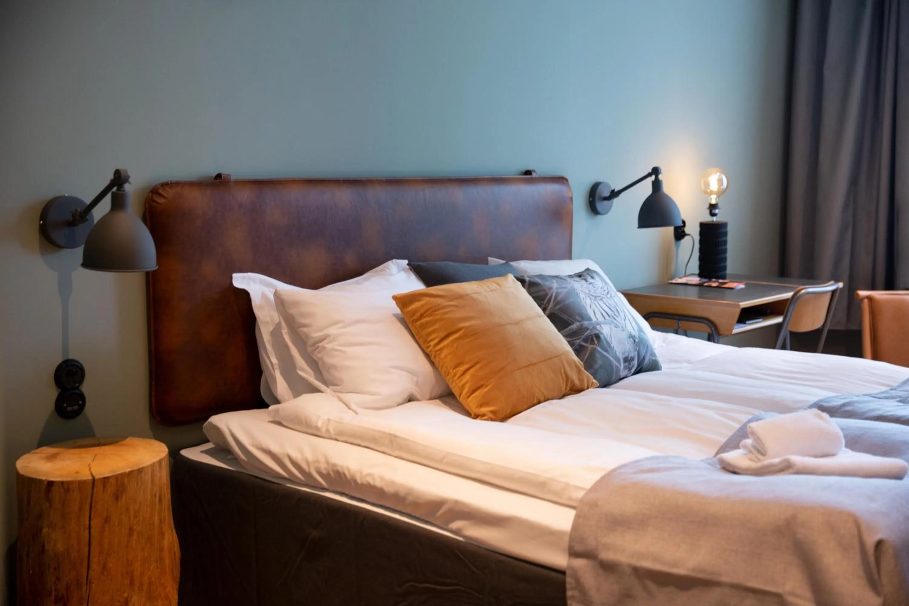 Photo of the whole room, Bed in Färna Herrgård & Spa