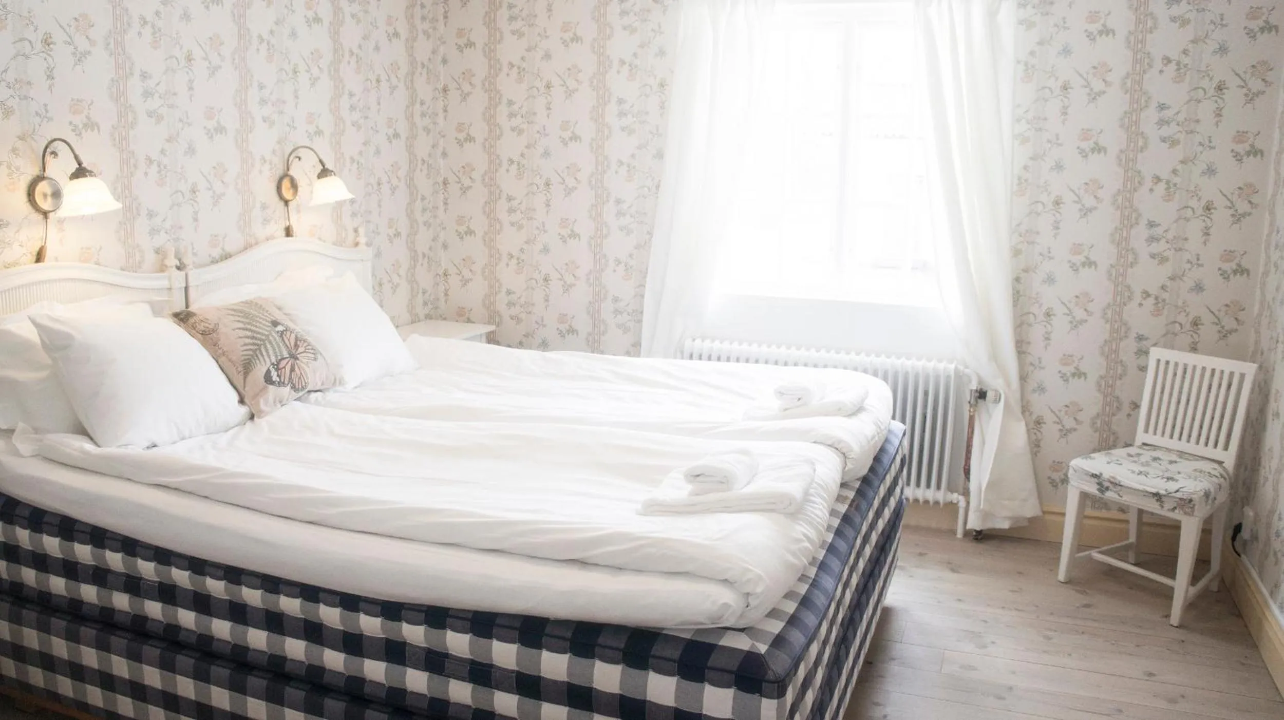 Photo of the whole room, Bed in Färna Herrgård & Spa