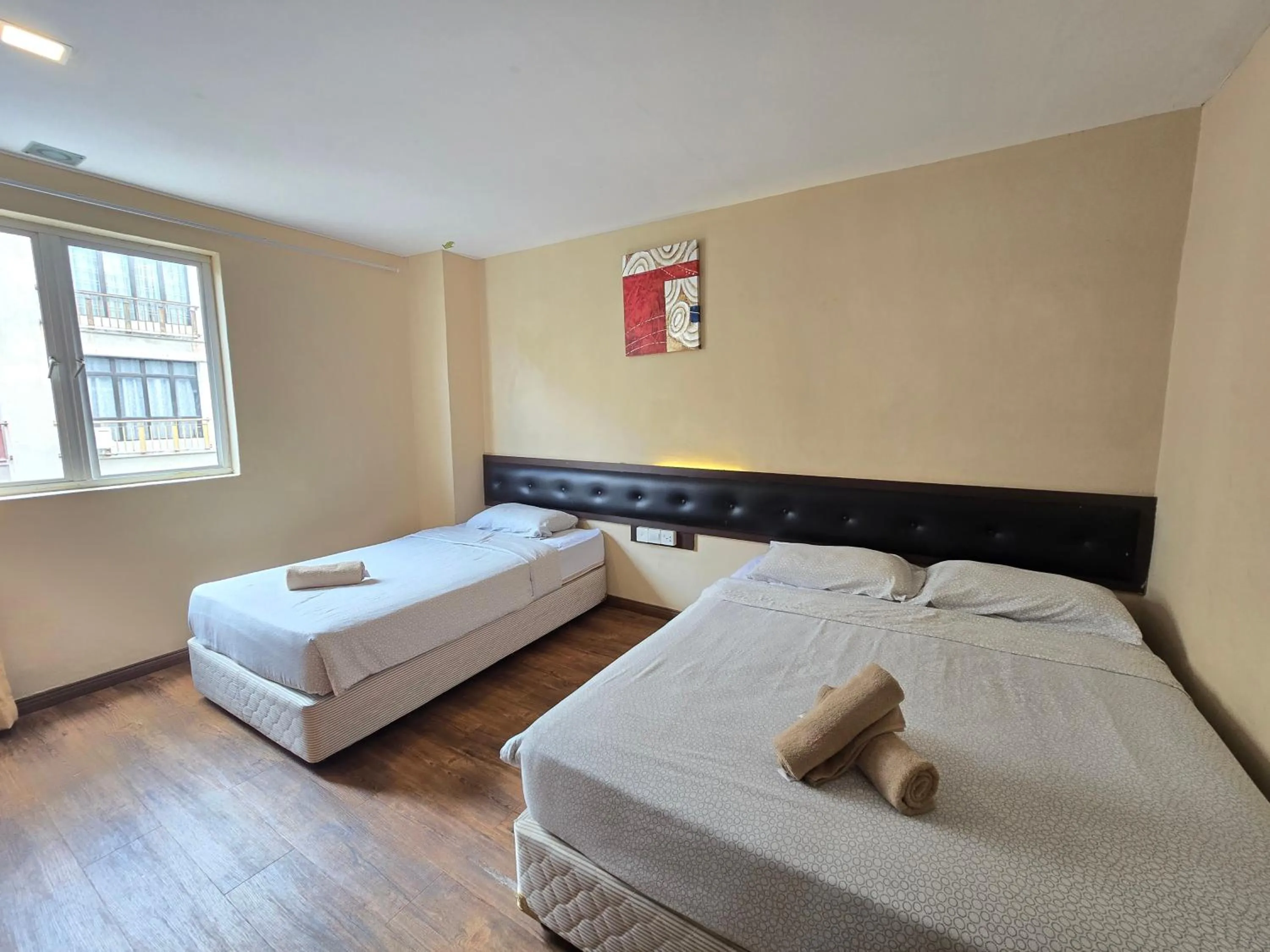 Bed in Fast Hotel Melaka Near Menara Taming Sari - 2 Mins Only