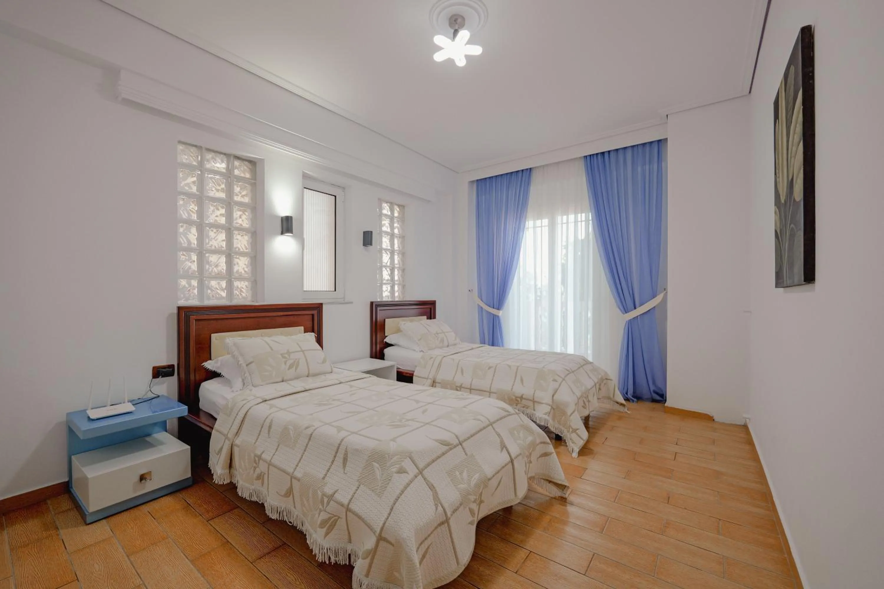 Bed in Villa Xika