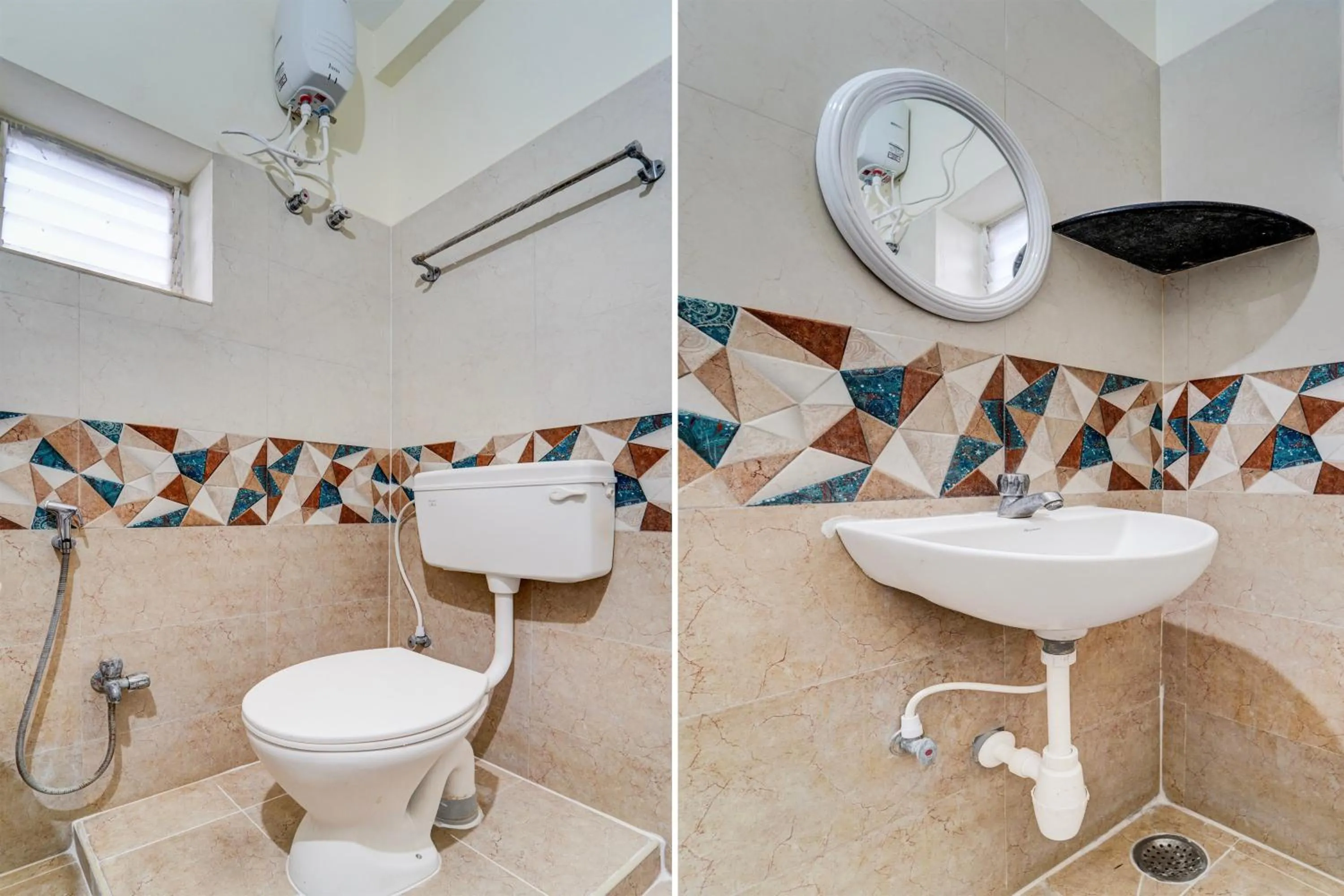 Bathroom in Super Collection O Prozone Mall Coimbatore Formerly Nira Residency