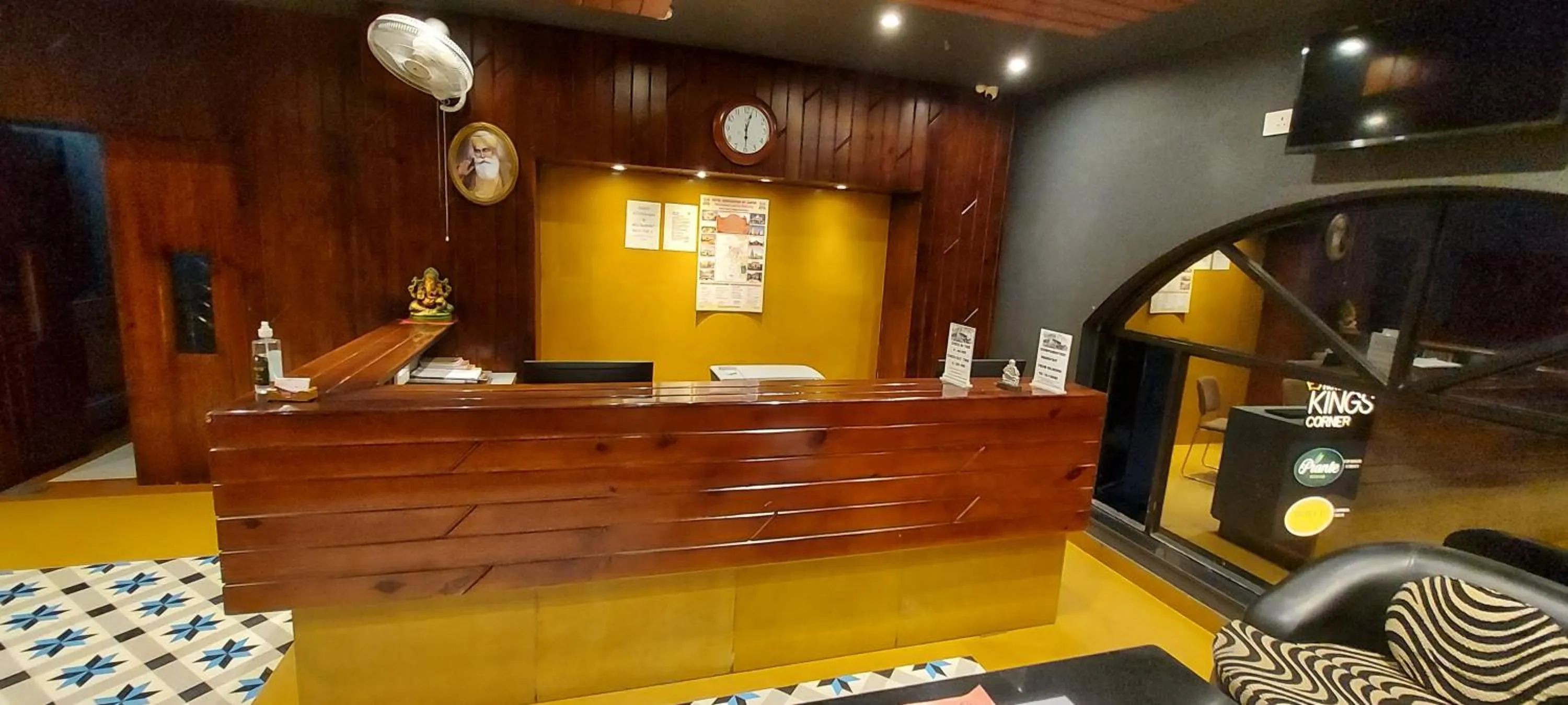 Lobby or reception in Hotel Kings Corner