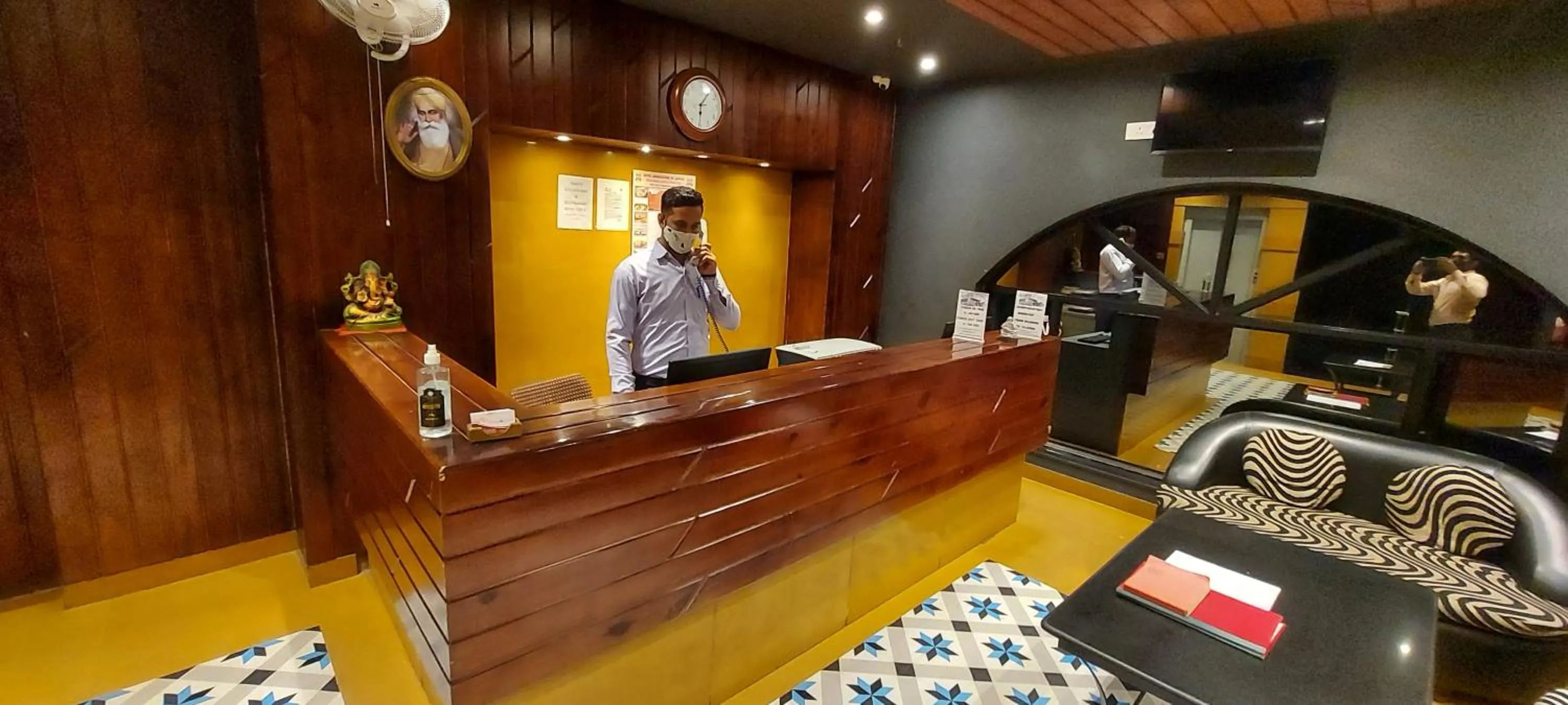 Lobby or reception in Hotel Kings Corner