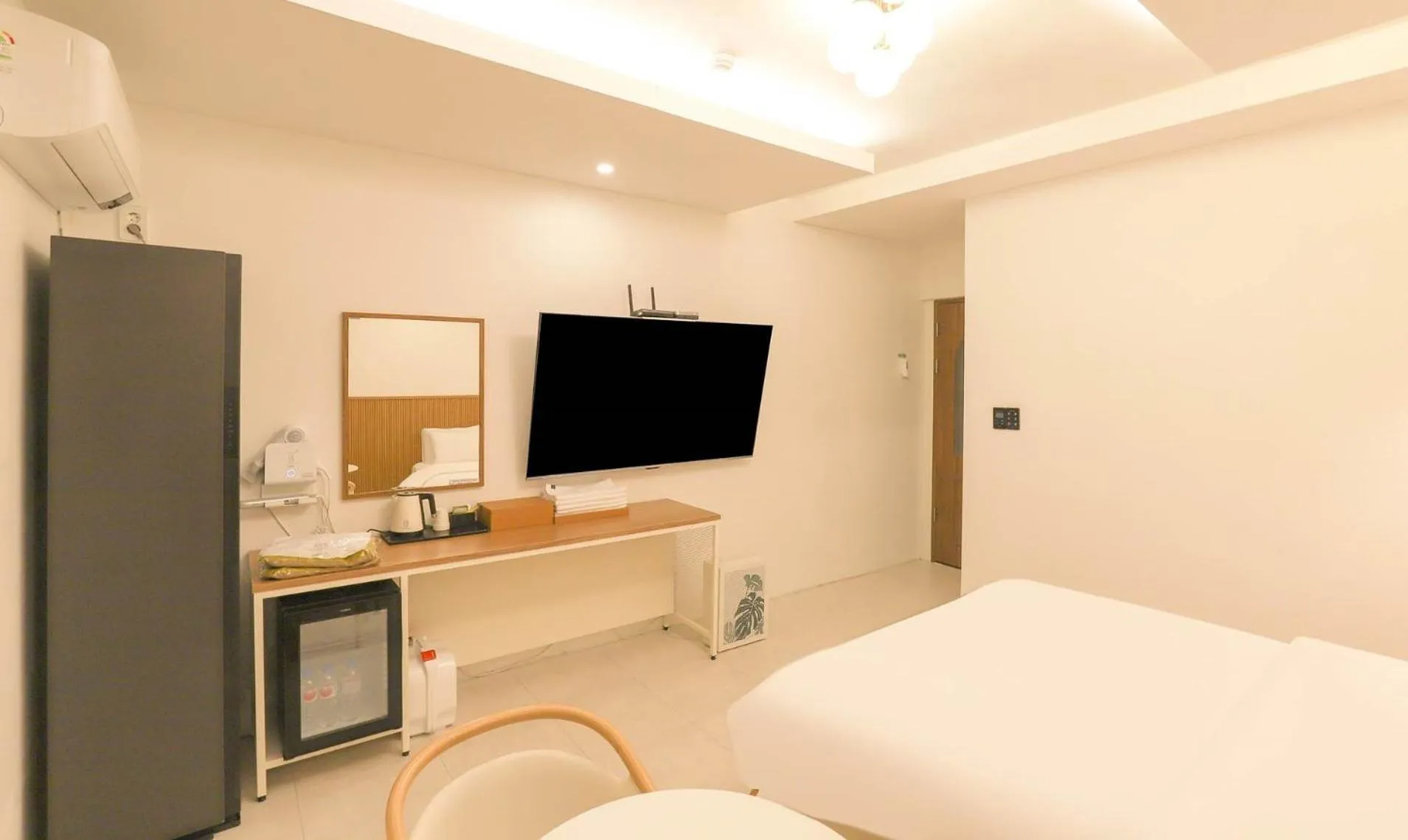 Bed in Hotel Gongsan