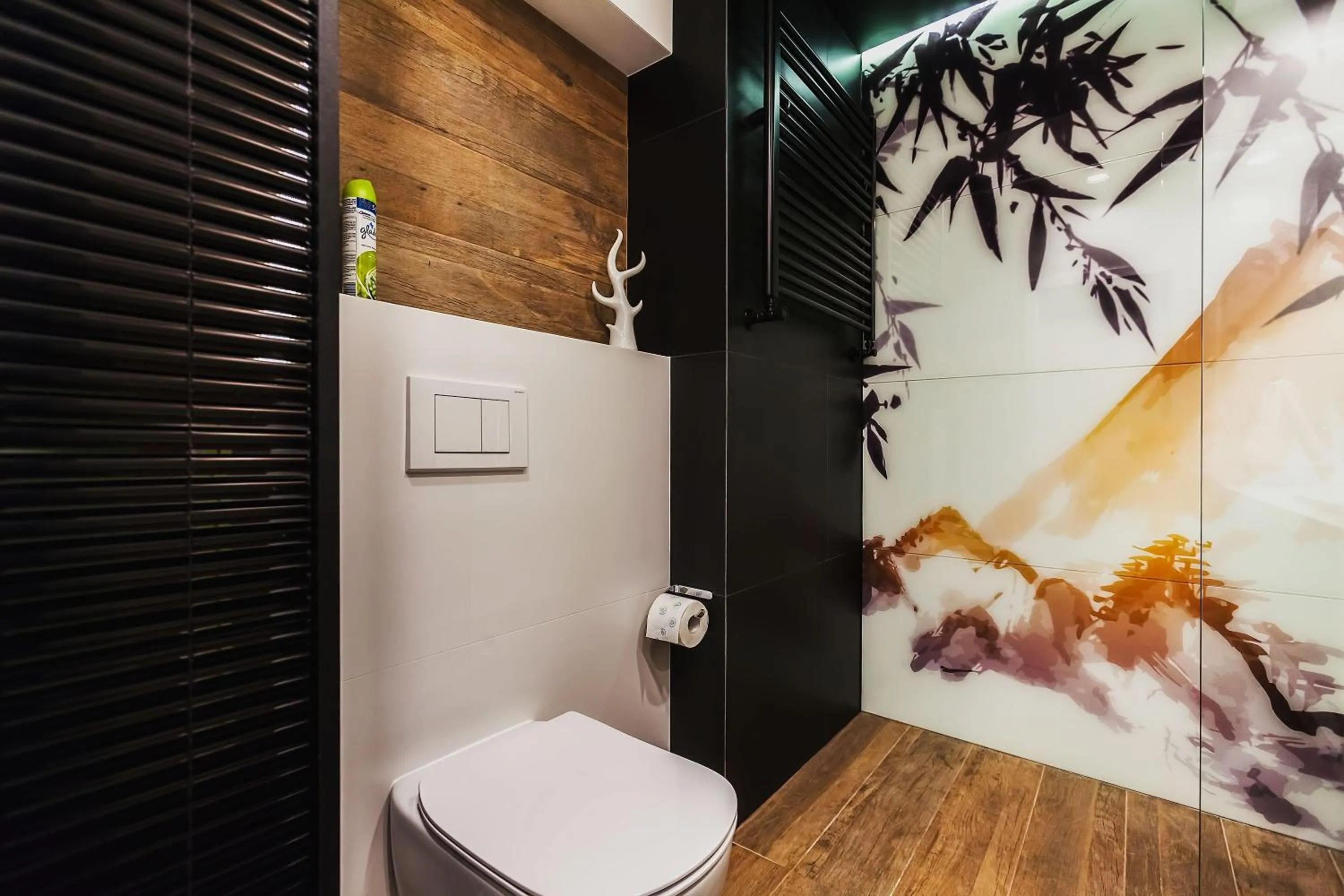 Toilet in RGB studio