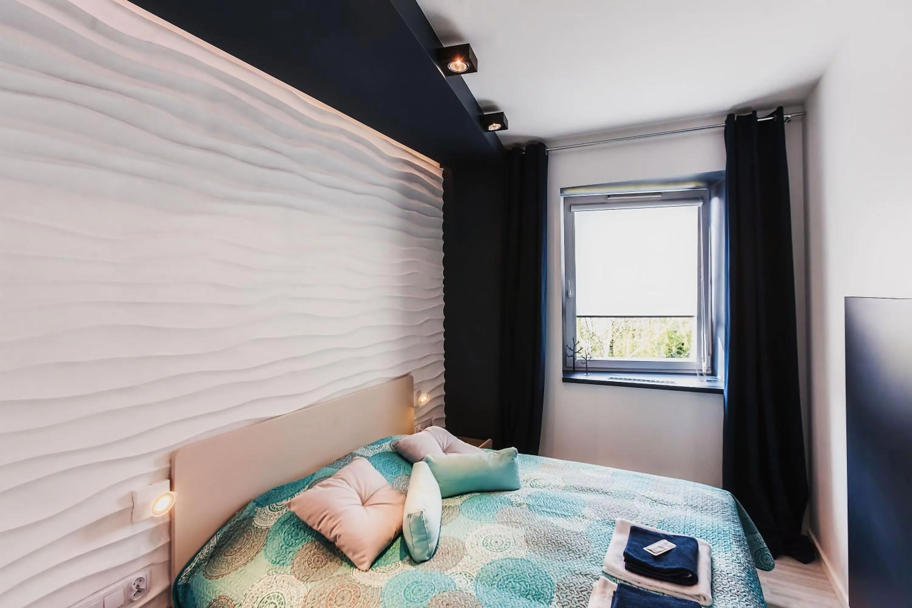 Bed in RGB studio