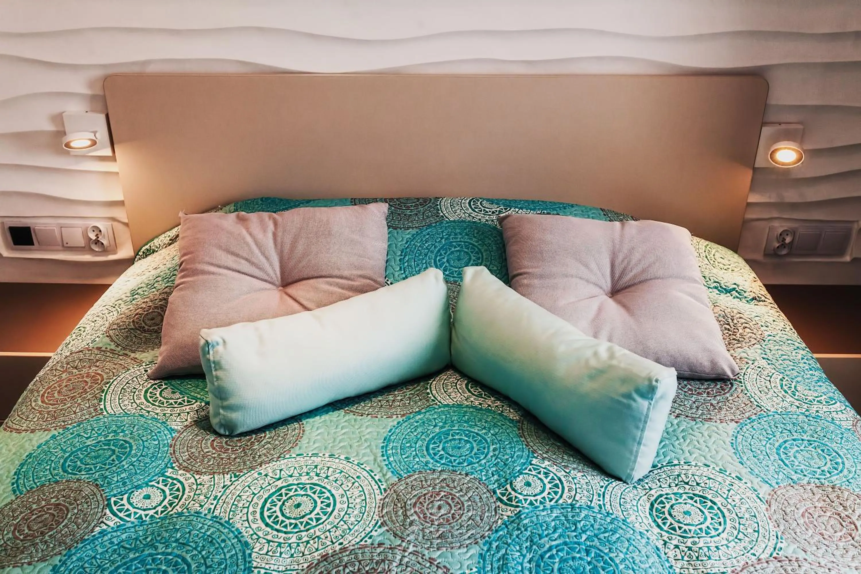 Bed in RGB studio