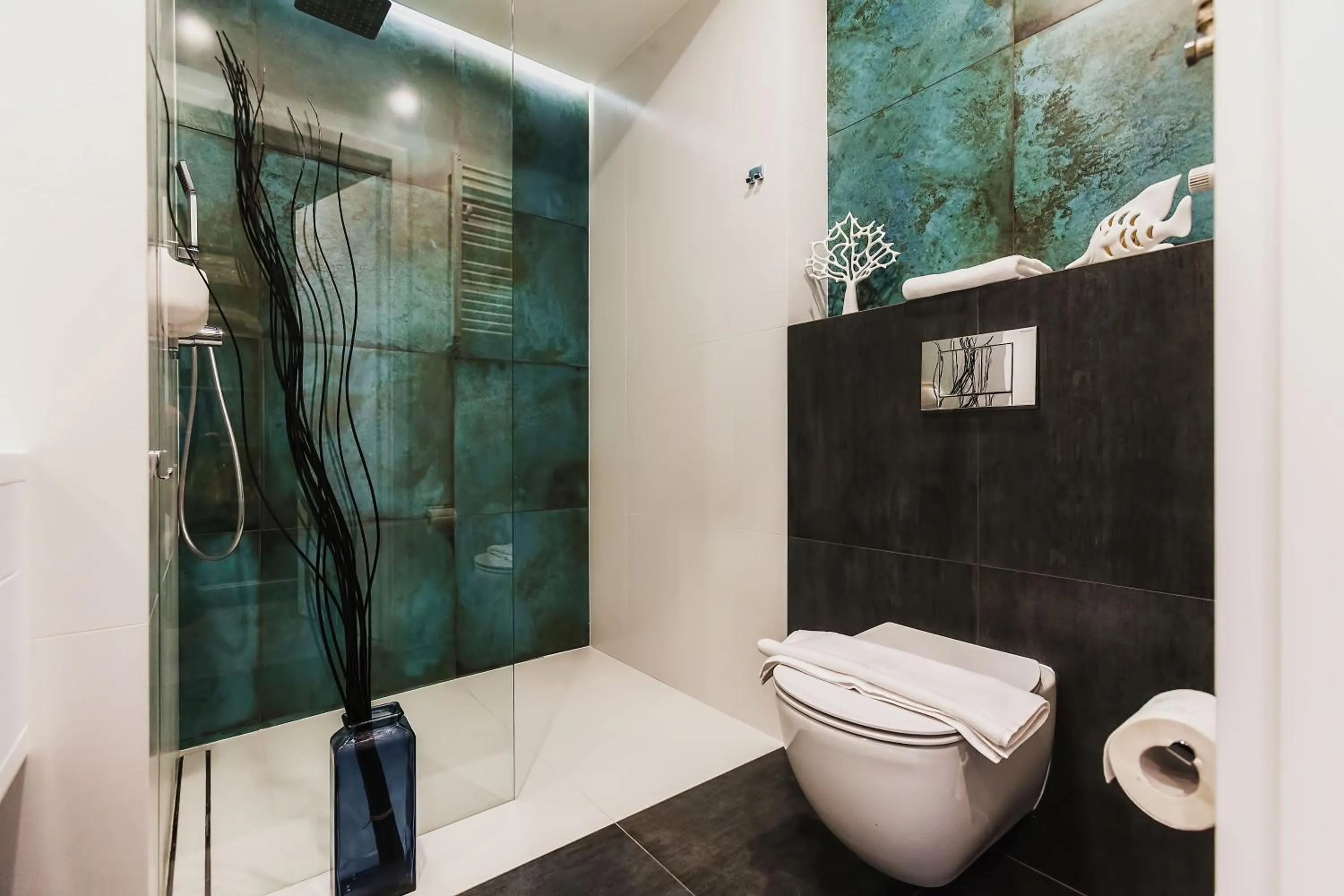 Shower in RGB studio