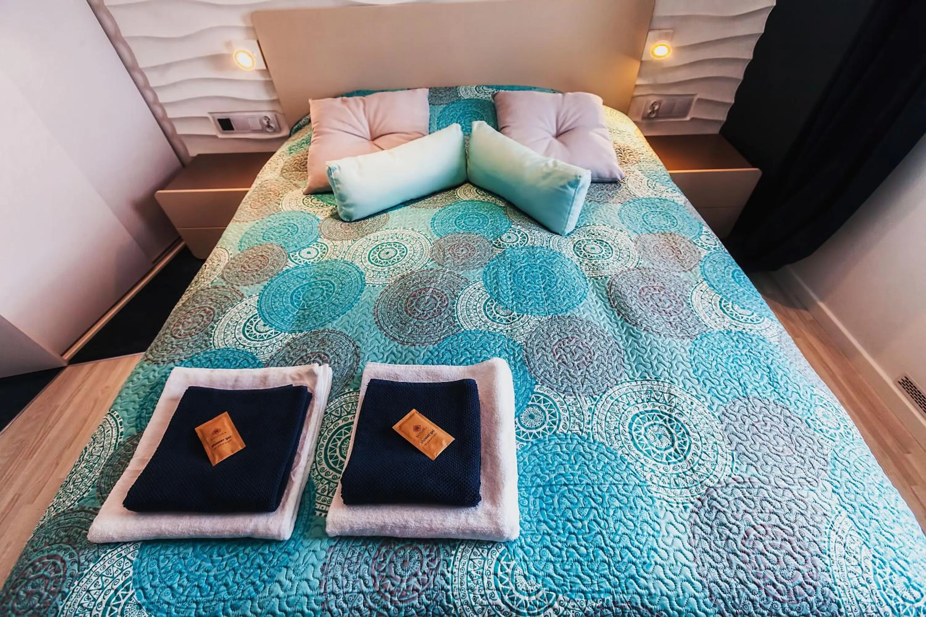 Bed in RGB studio