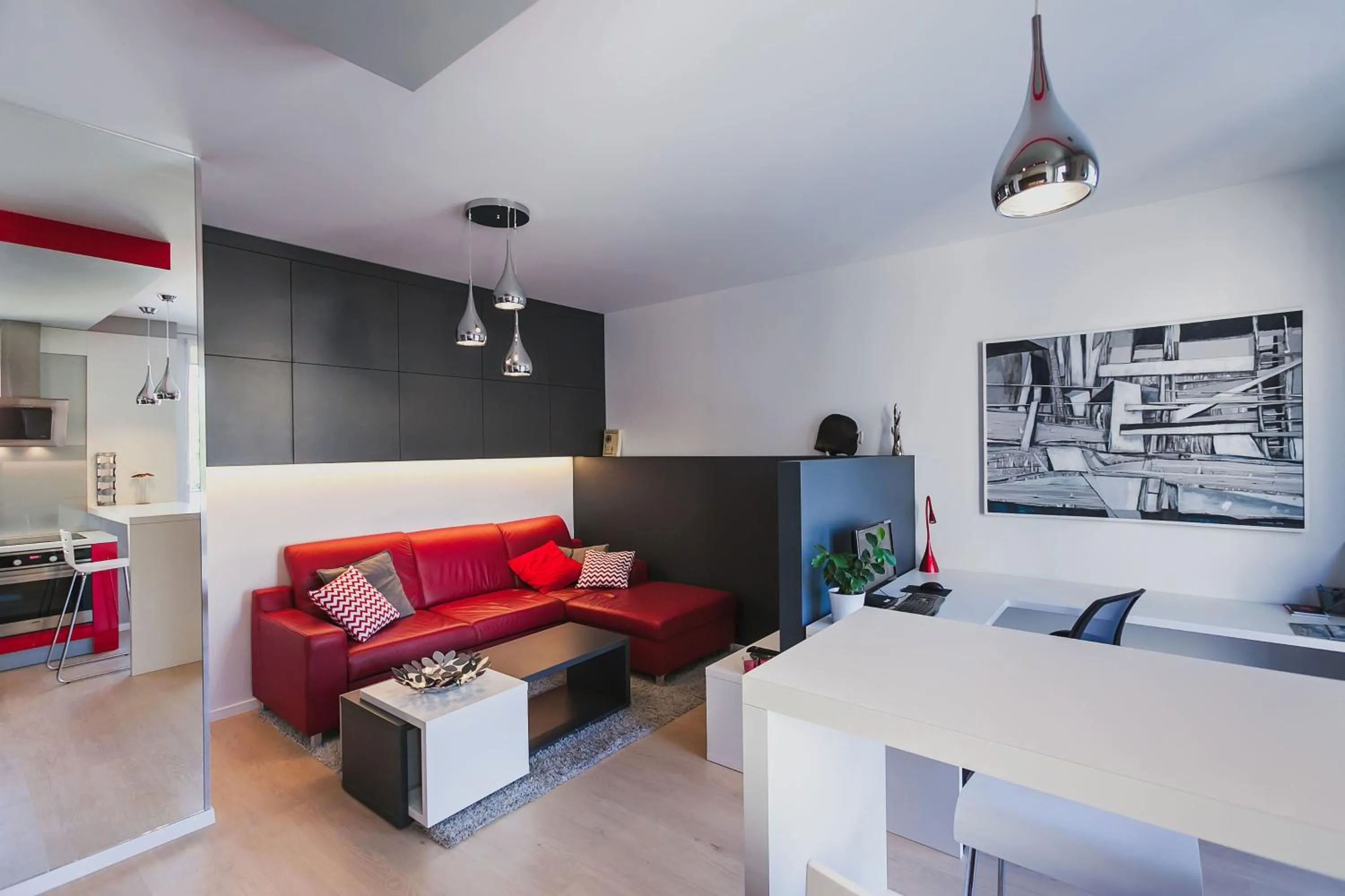 Living room in RGB studio