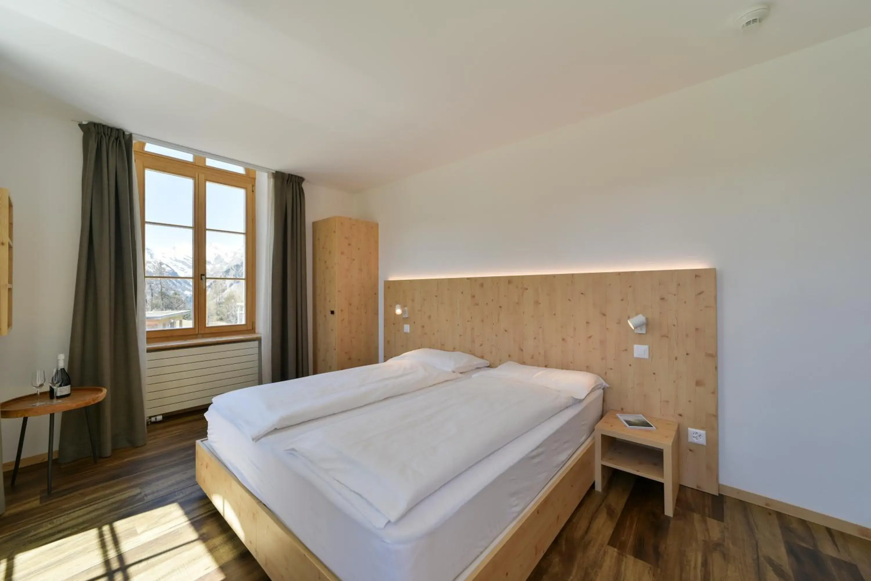 Superior Double or Twin Room with Terrace in Hotel Maloja Kulm Superior Double or Twin Room with Terrace in Hotel Maloja Kulm