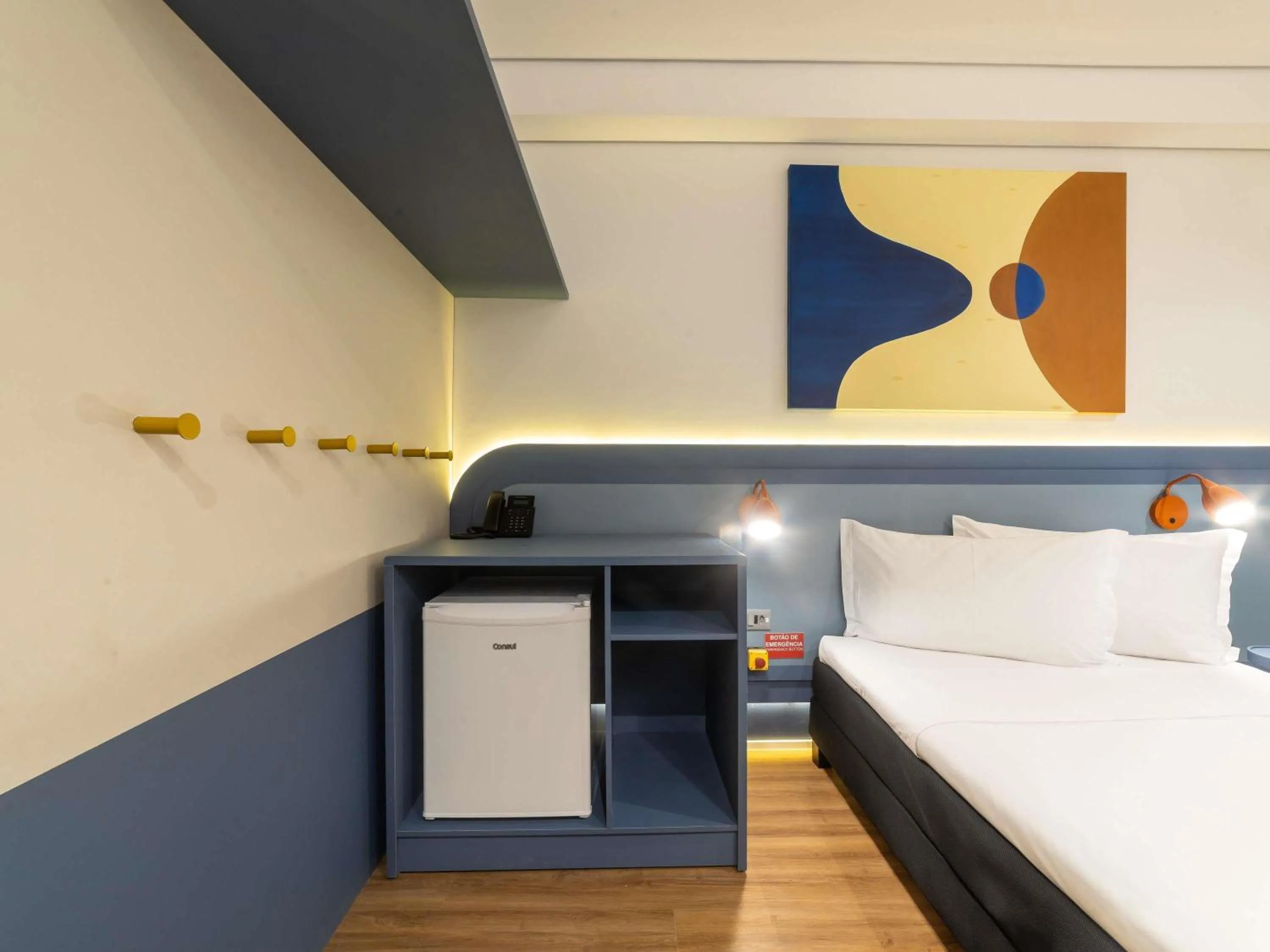 Bedroom, Bed in ibis Styles Fortaleza Shopping Giga Mall