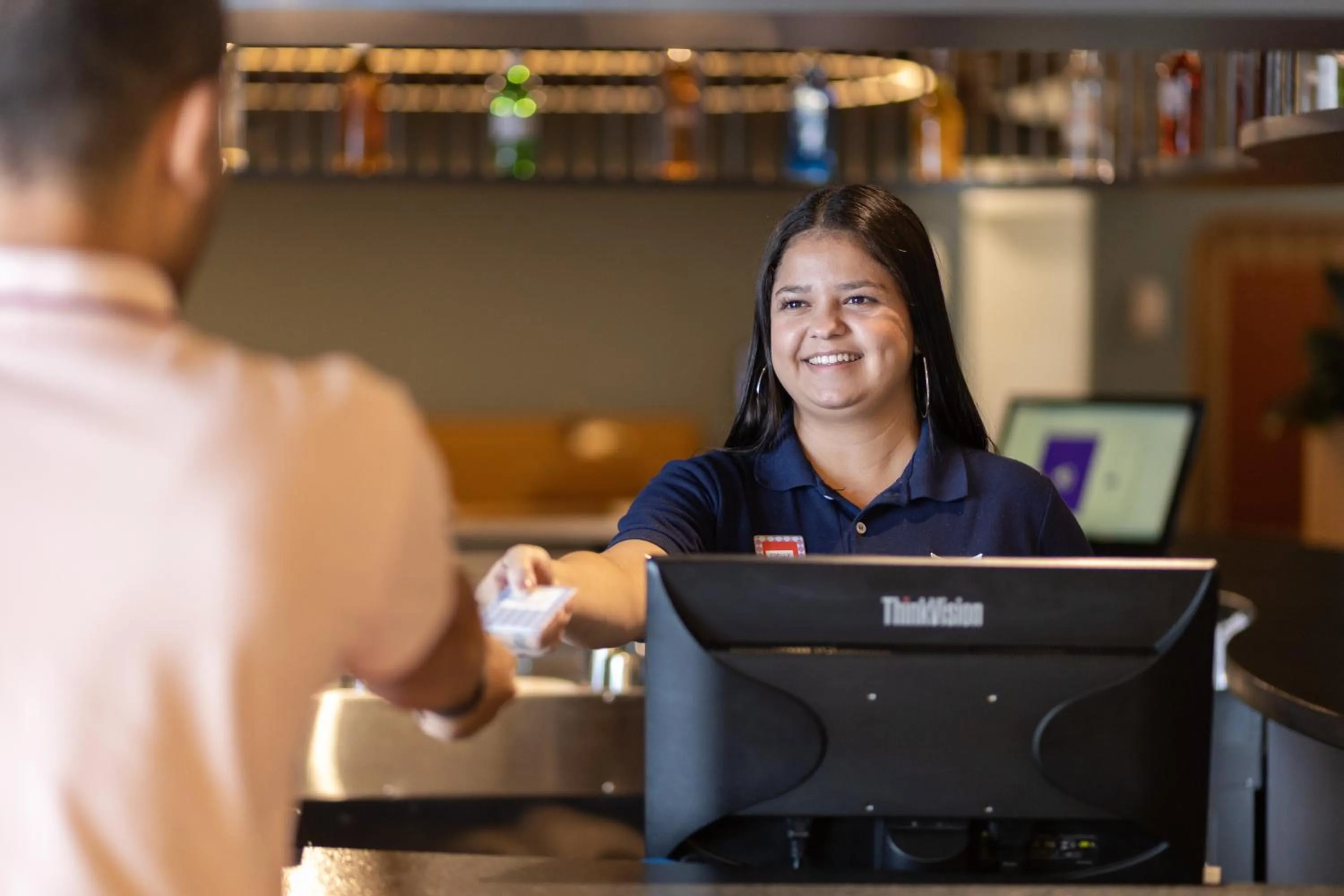 Lobby or reception in ibis Styles Fortaleza Shopping Giga Mall