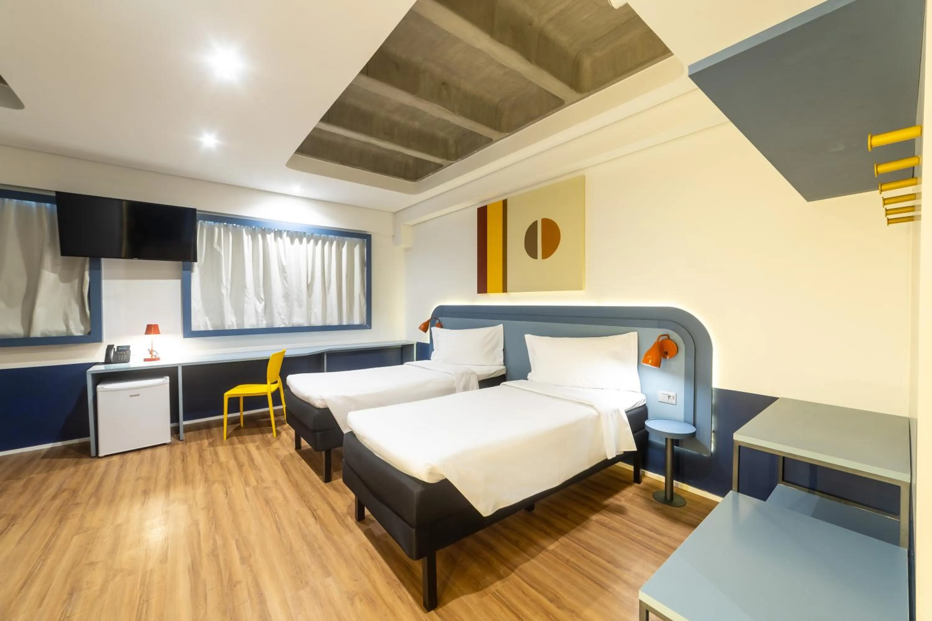 Bedroom, Bed in ibis Styles Fortaleza Shopping Giga Mall