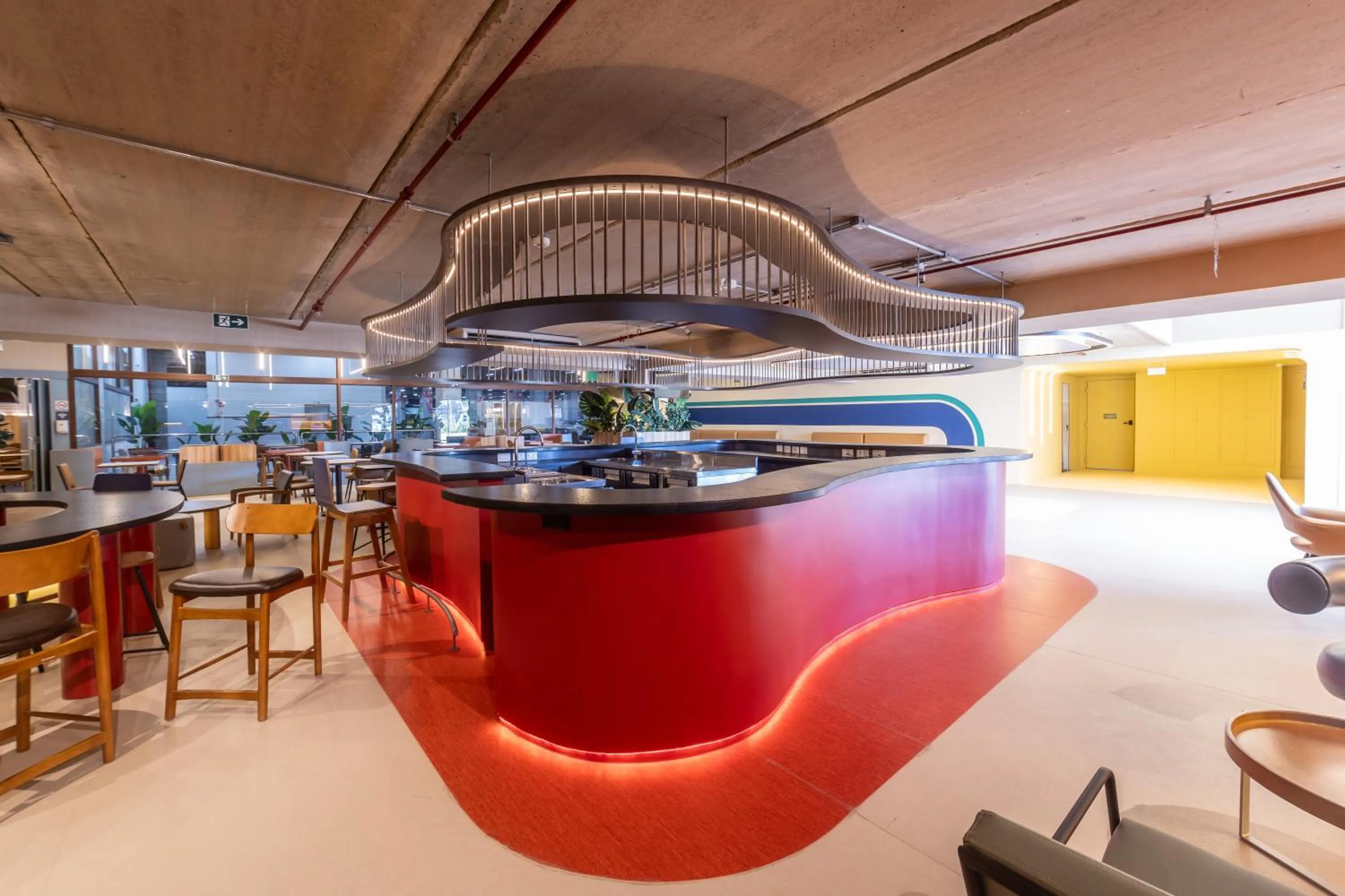 Lobby or reception in ibis Styles Fortaleza Shopping Giga Mall