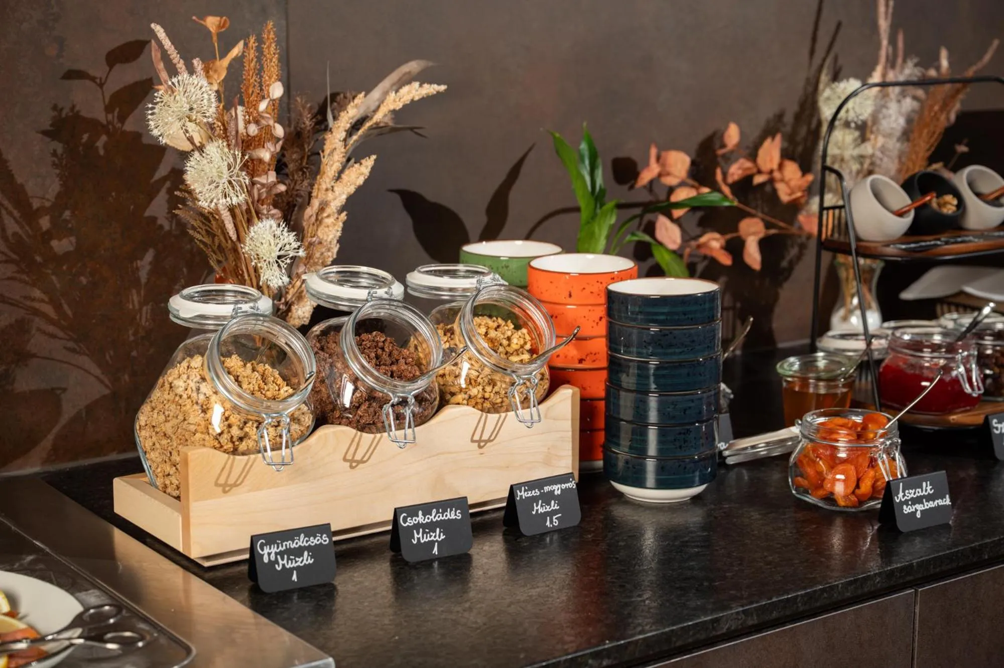 Buffet breakfast in ibis Styles Debrecen Airport