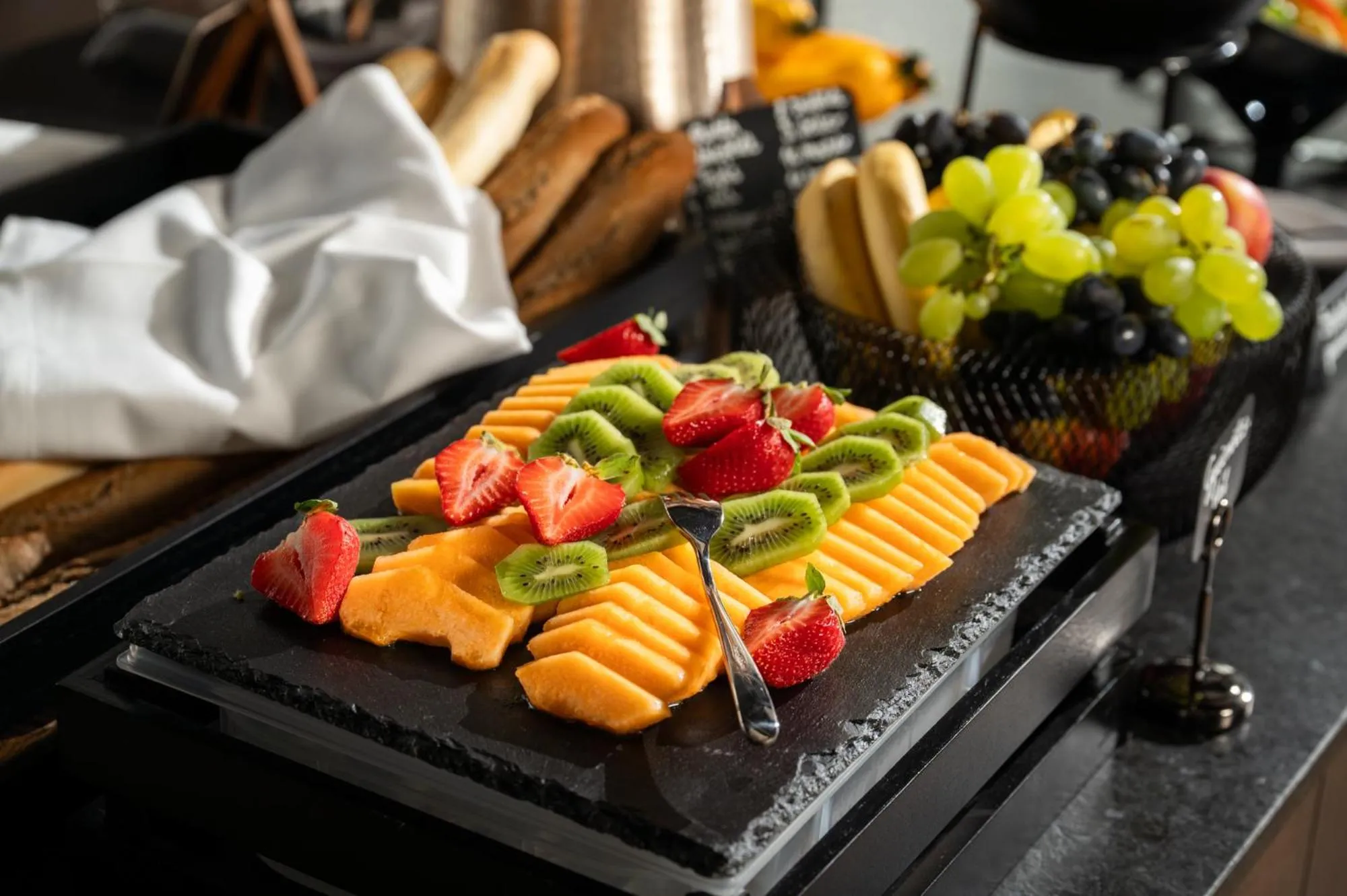 Buffet breakfast in ibis Styles Debrecen Airport