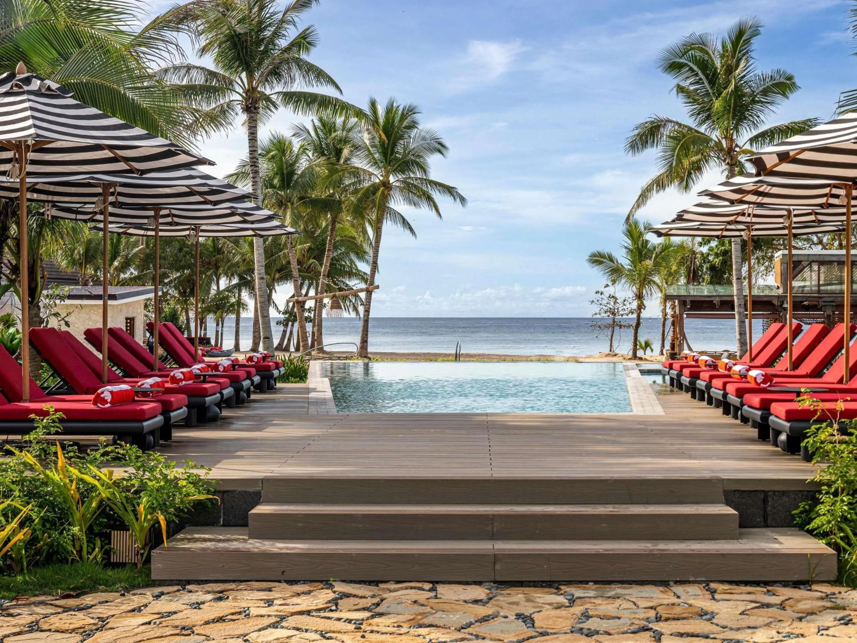 Pool view in South Palms Resort and Spa Panglao - MGallery Collection