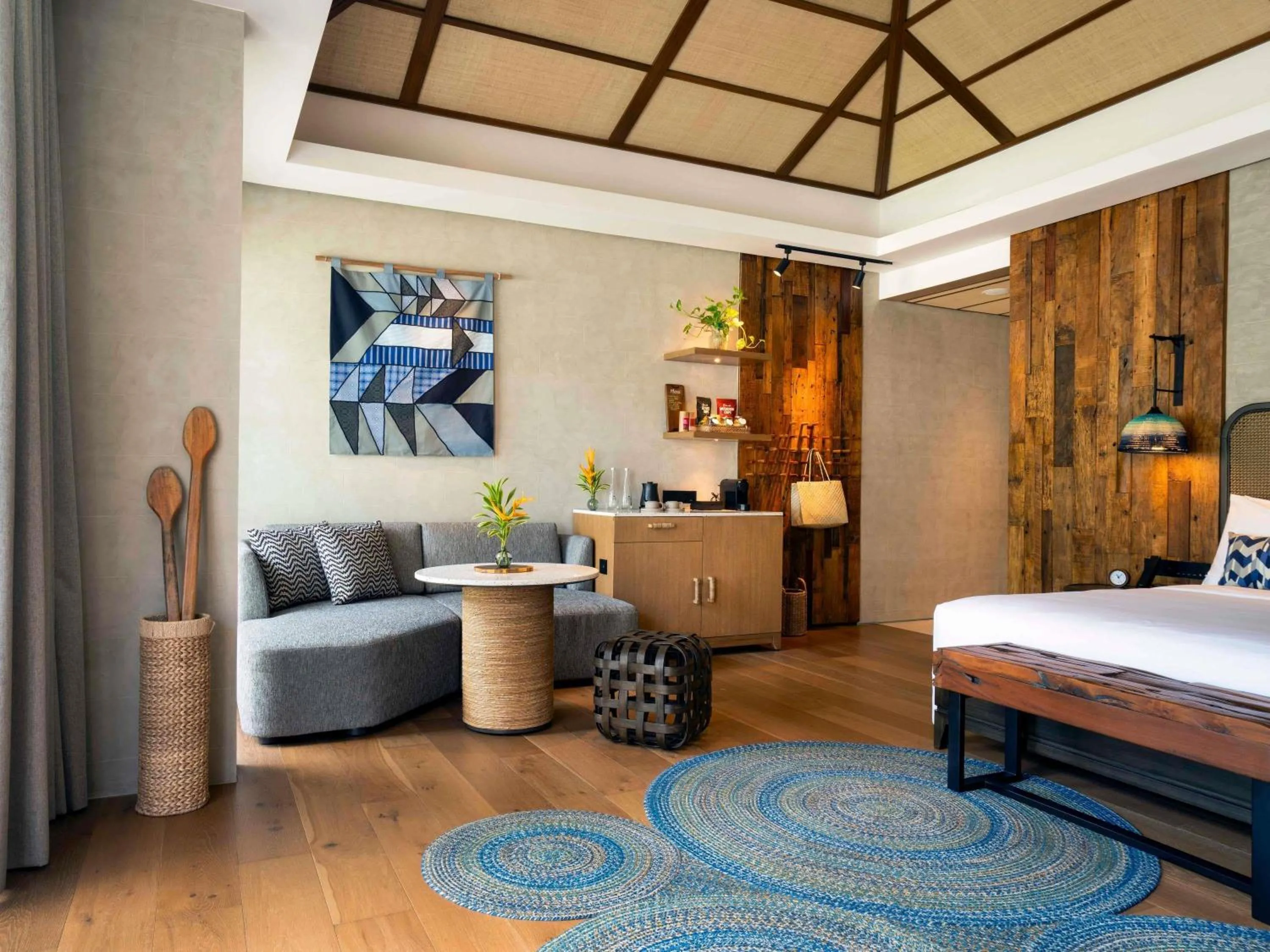 Bedroom, Bed in South Palms Resort and Spa Panglao - MGallery Collection
