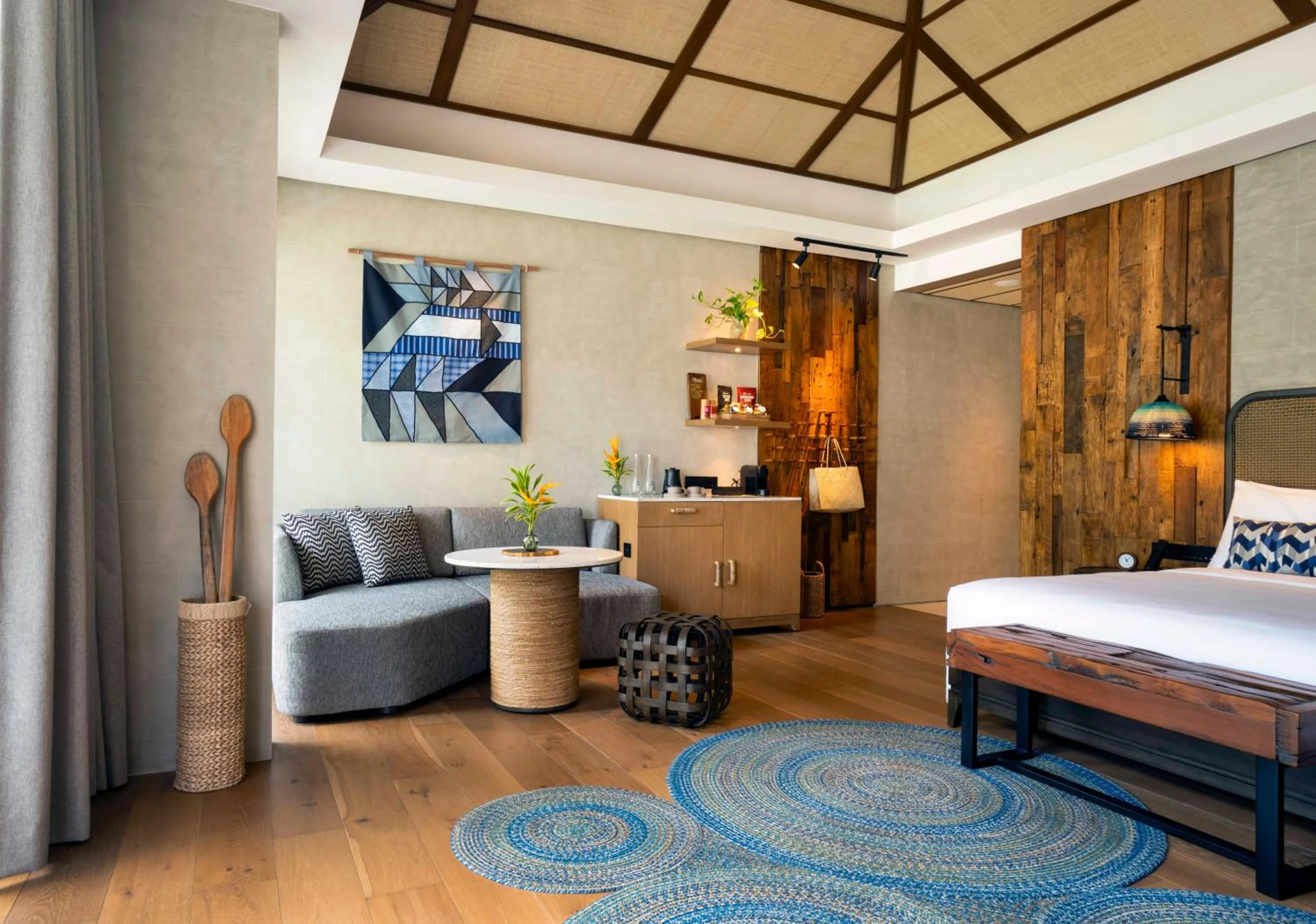 Bedroom, Bed in South Palms Resort and Spa Panglao - MGallery Collection