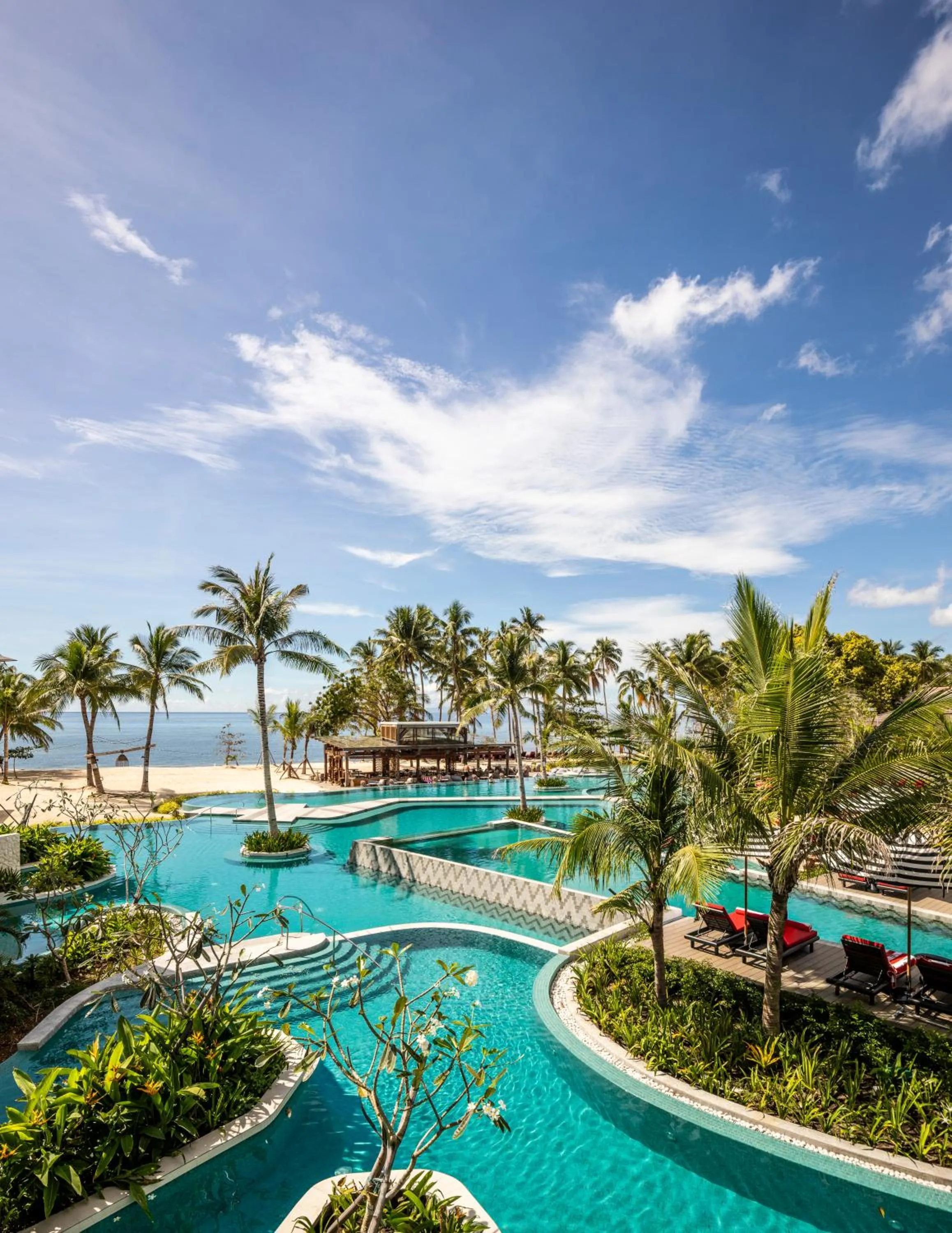 Pool view in South Palms Resort and Spa Panglao - MGallery Collection