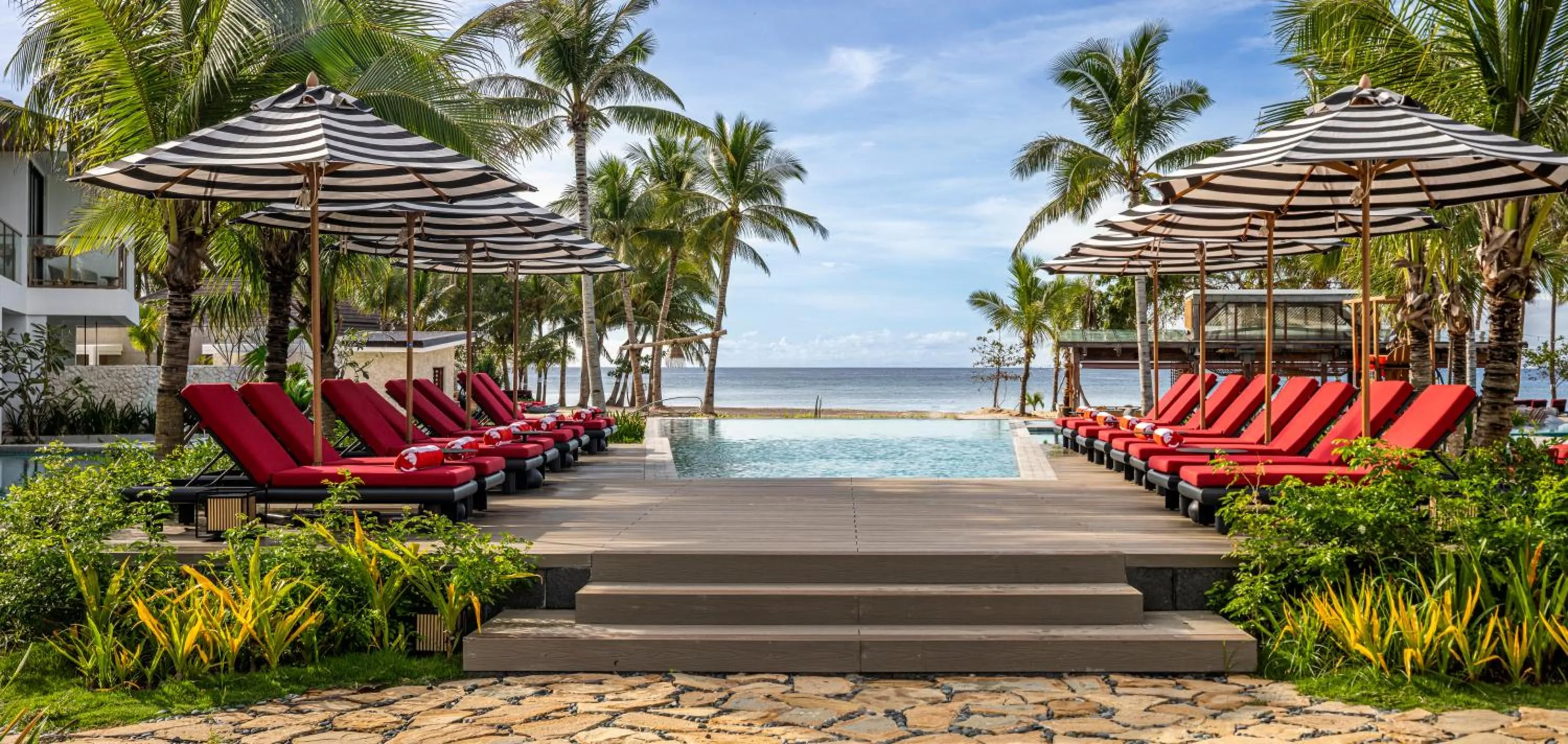 Pool view in South Palms Resort and Spa Panglao - MGallery Collection