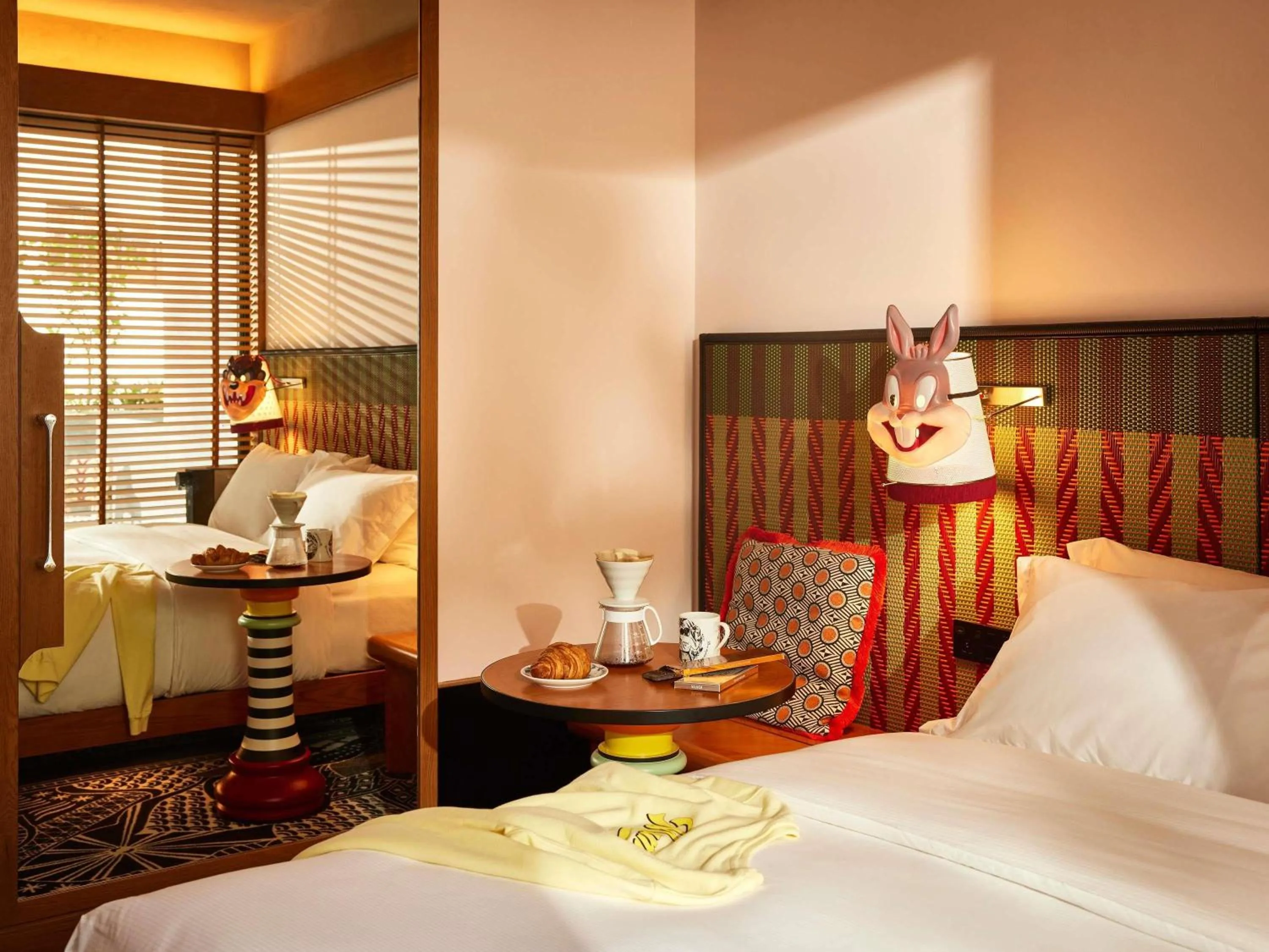 Bedroom, Bed in Mama Shelter Singapore Orchard