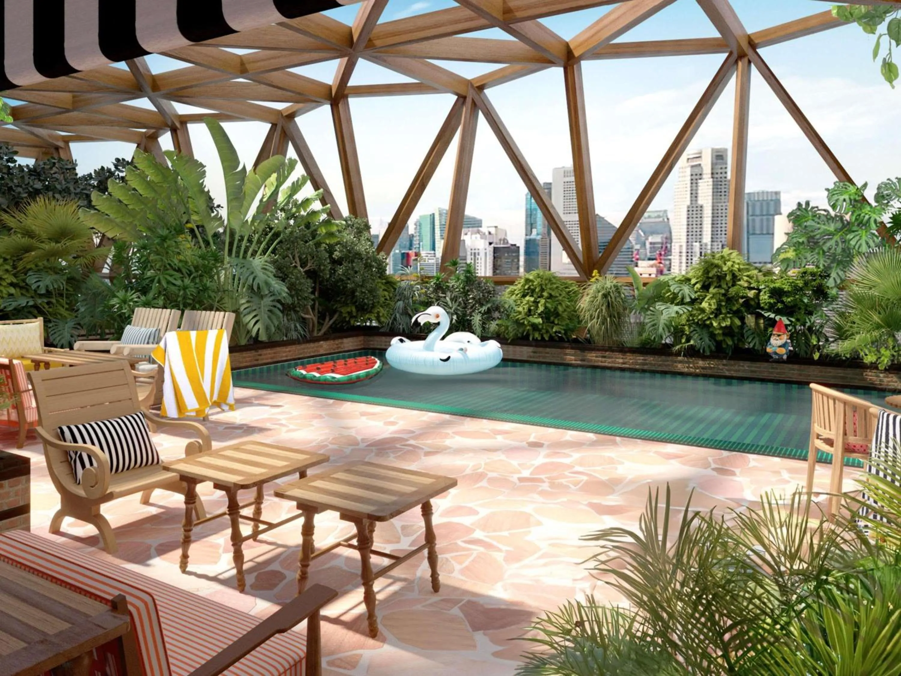 Lounge or bar in Mama Shelter Singapore Orchard