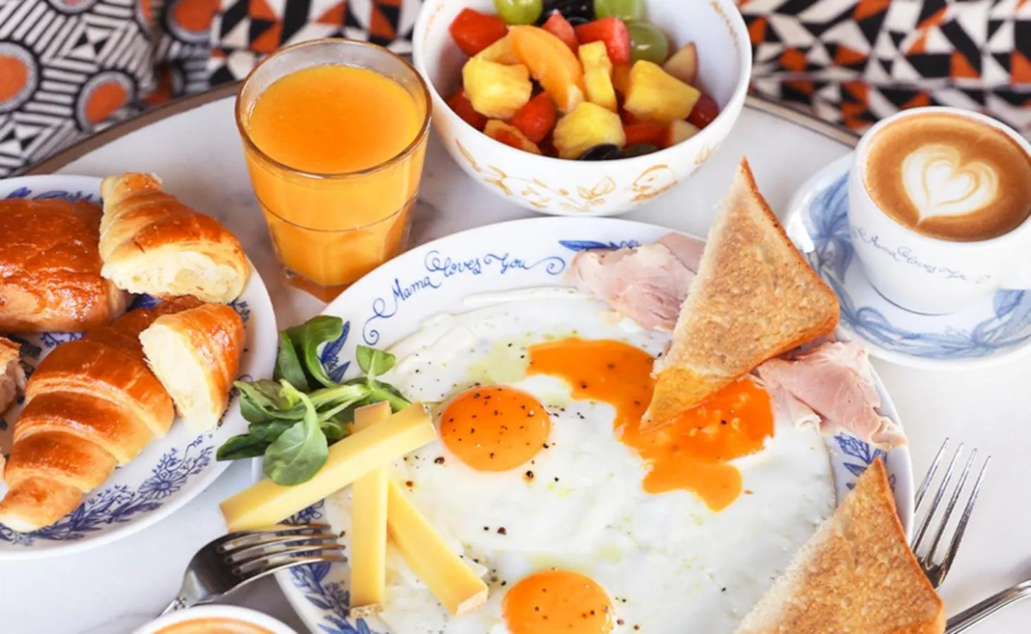 Breakfast in Mama Shelter Singapore Orchard