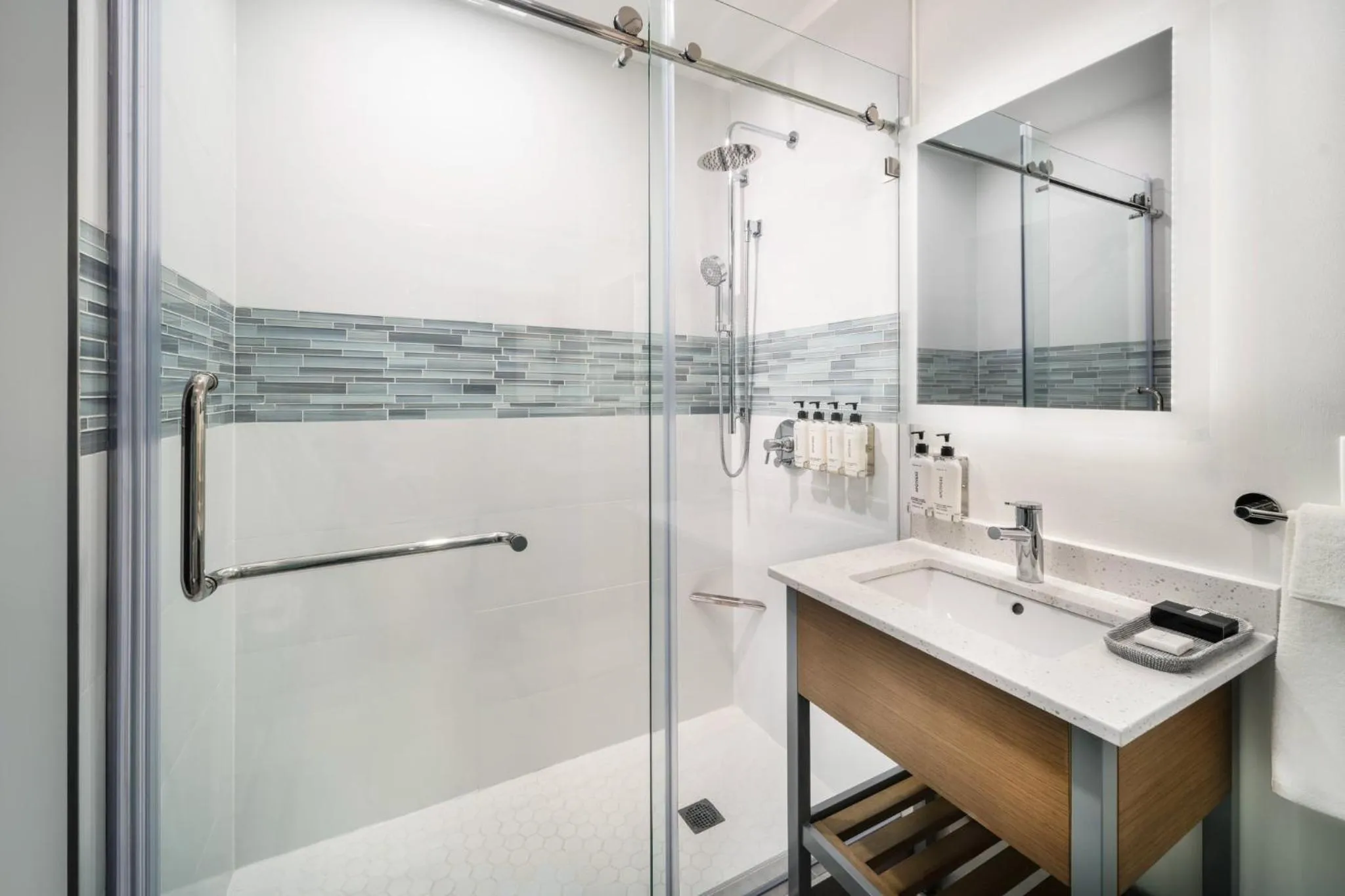 Bathroom in EVEN Hotel Long Island City - New York by IHG