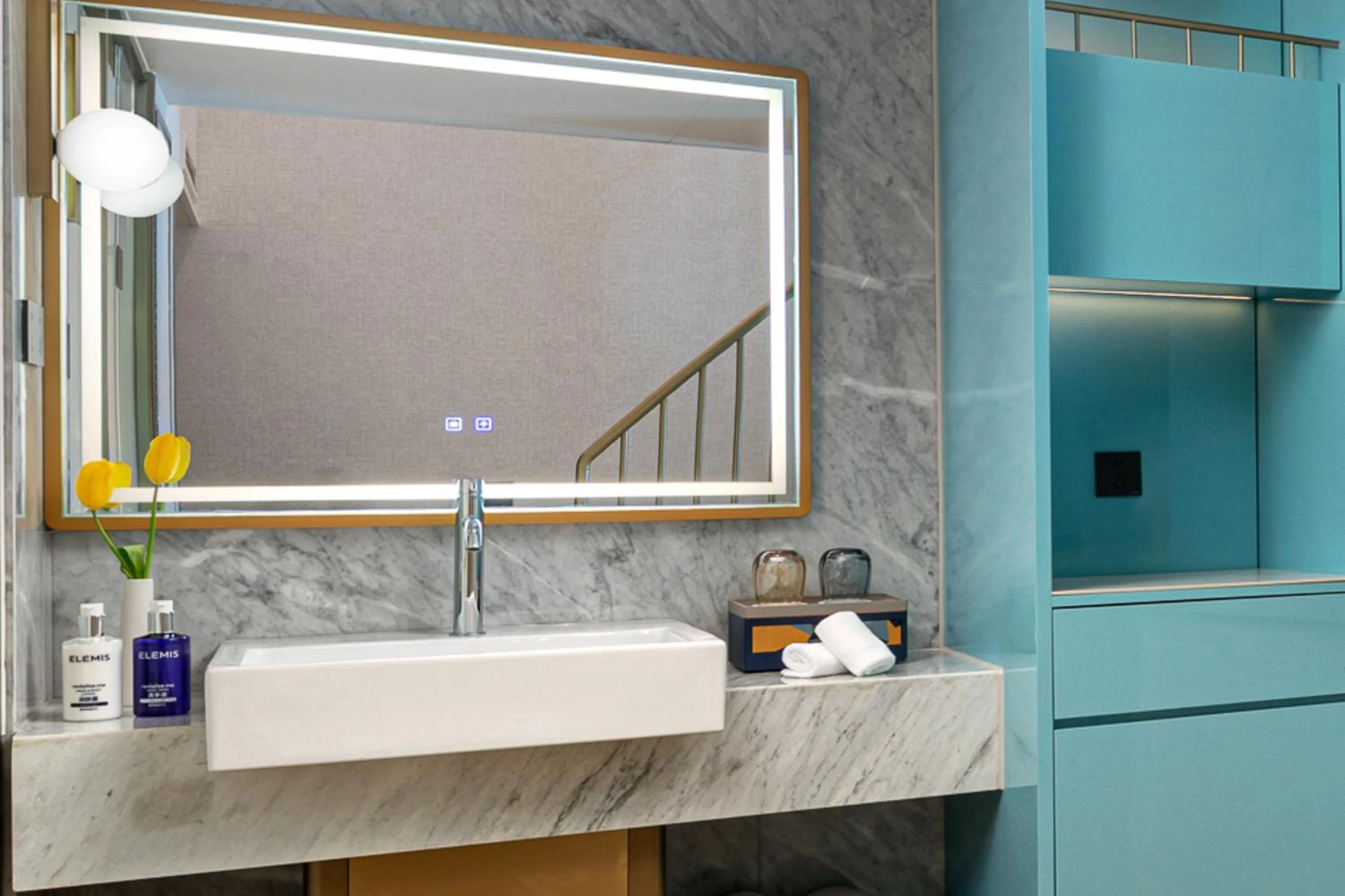 Bathroom in voco Lianyungang Star of HaizhouBay