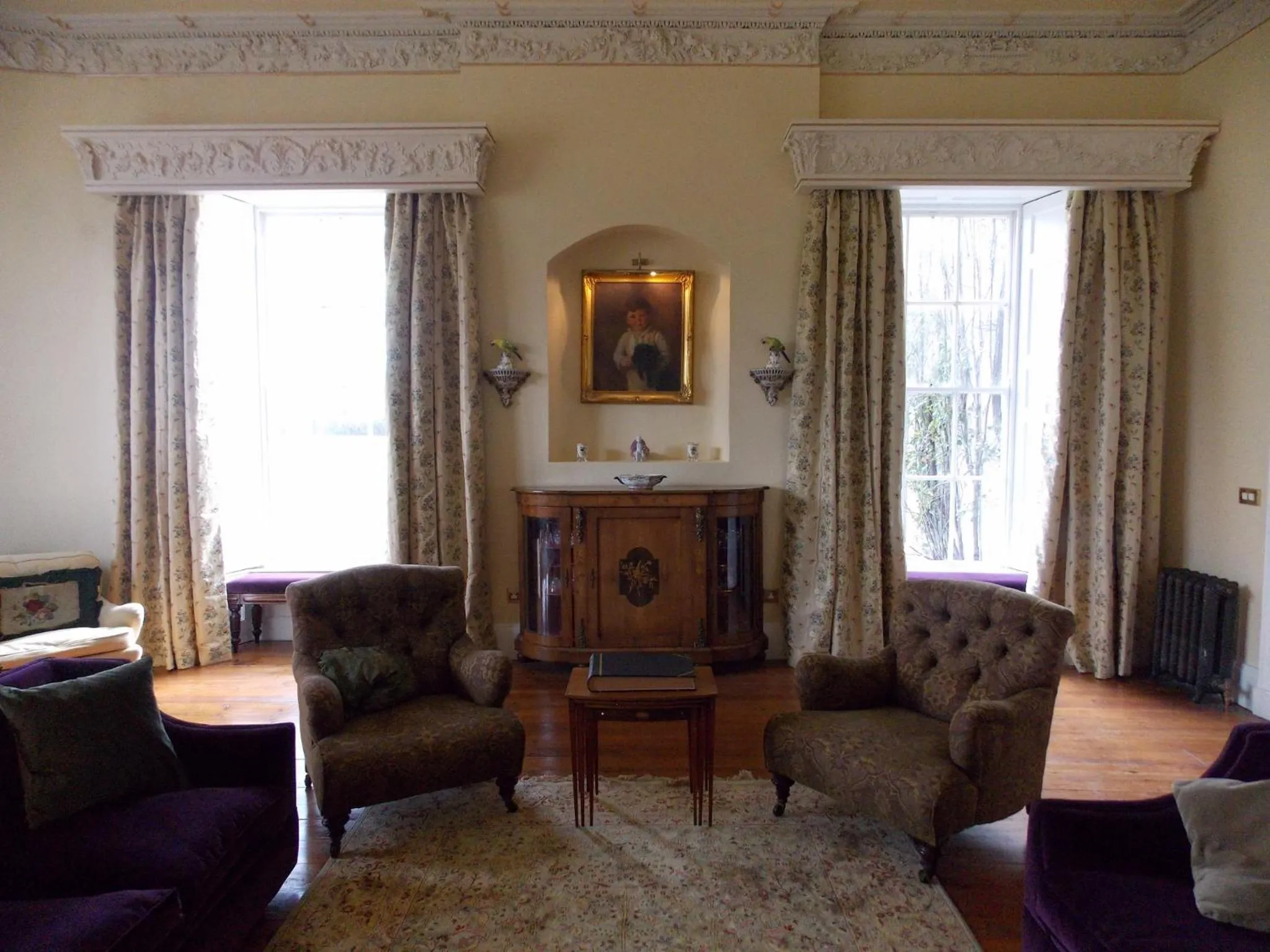Living room in Ash Hill B & B