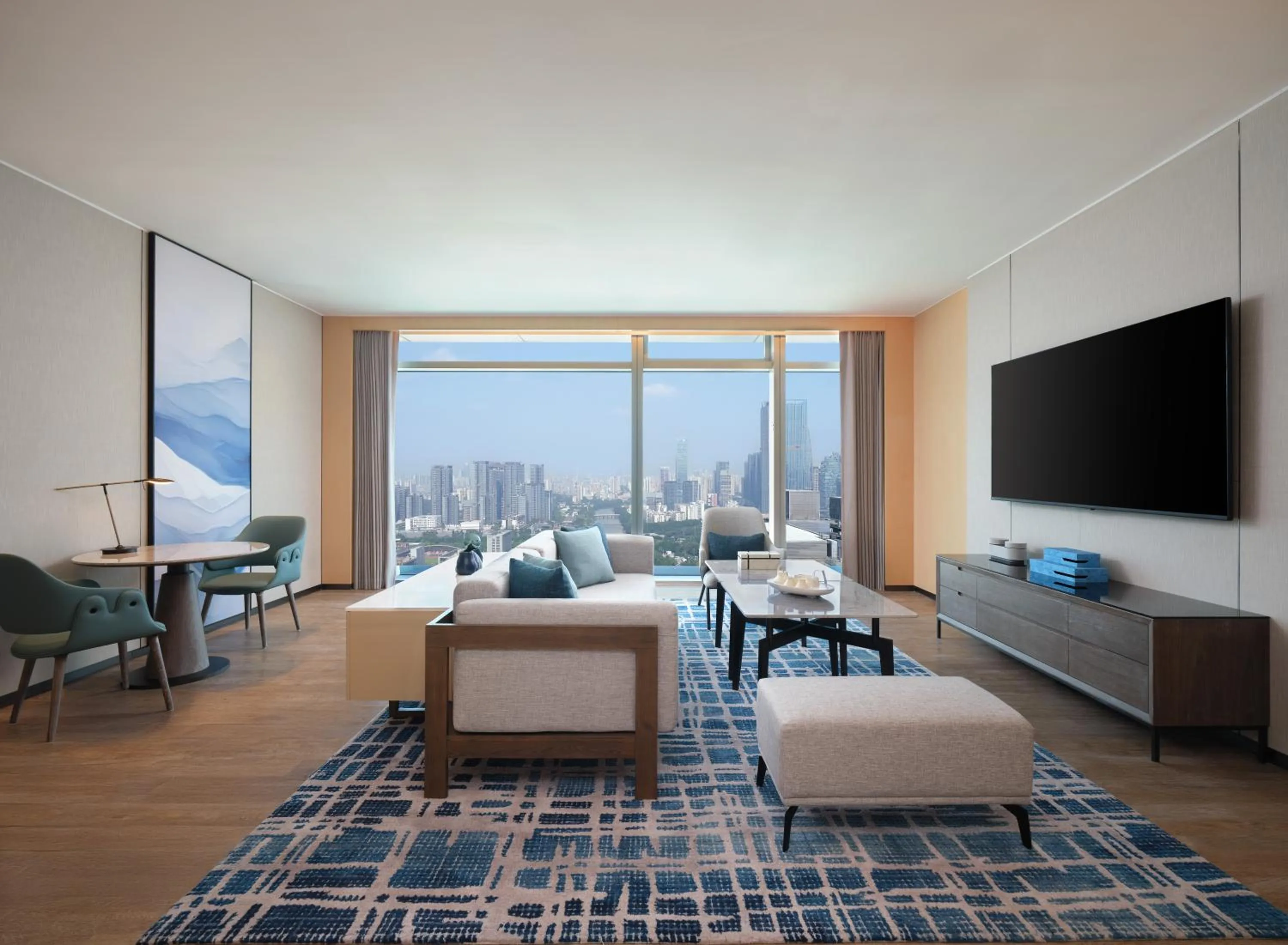 Living room in Courtyard by Marriott Guangzhou Pazhou