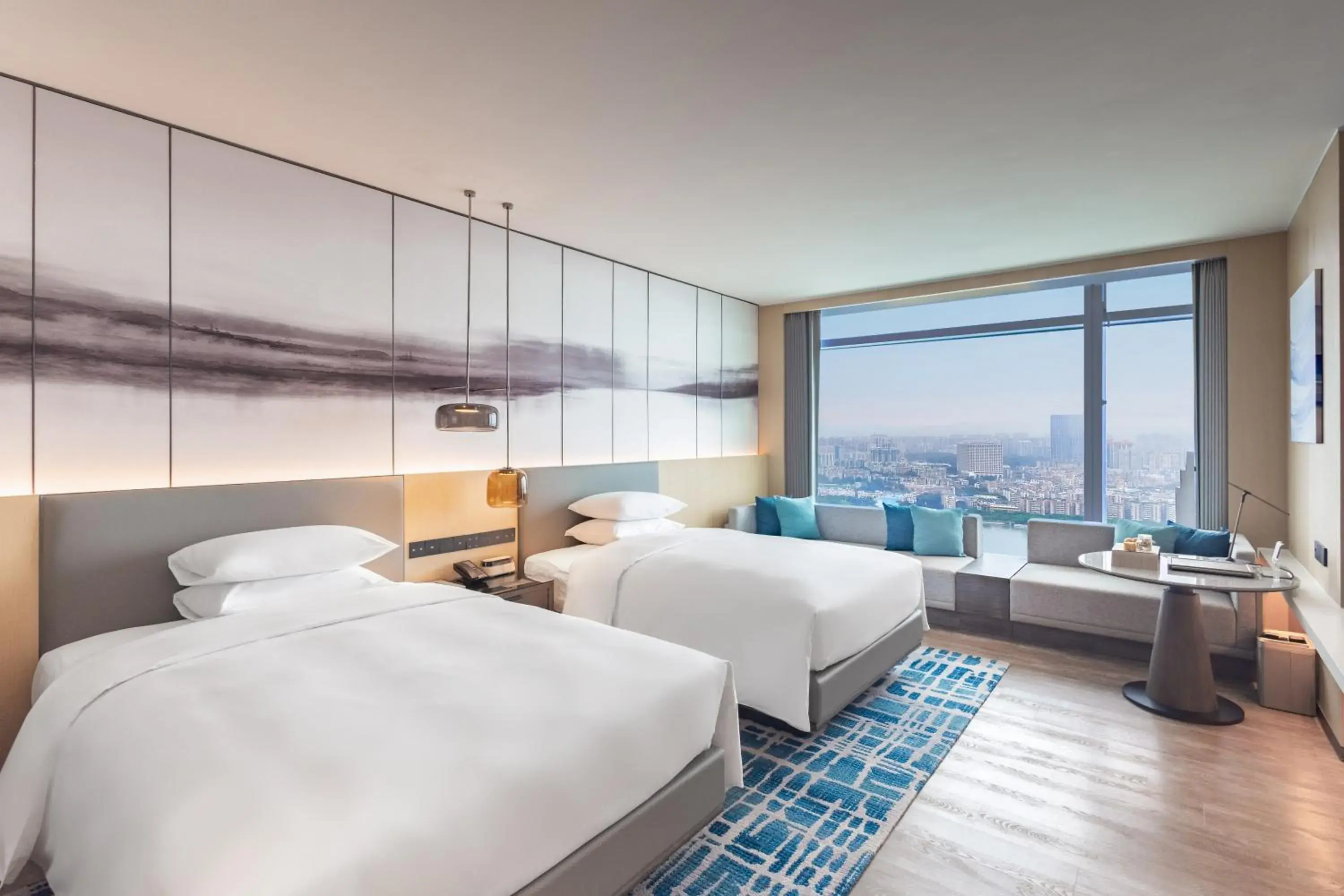 Premium Twin Room - single occupancy in Courtyard by Marriott Guangzhou Pazhou Premium Twin Room - single occupancy in Courtyard by Marriott Guangzhou Pazhou