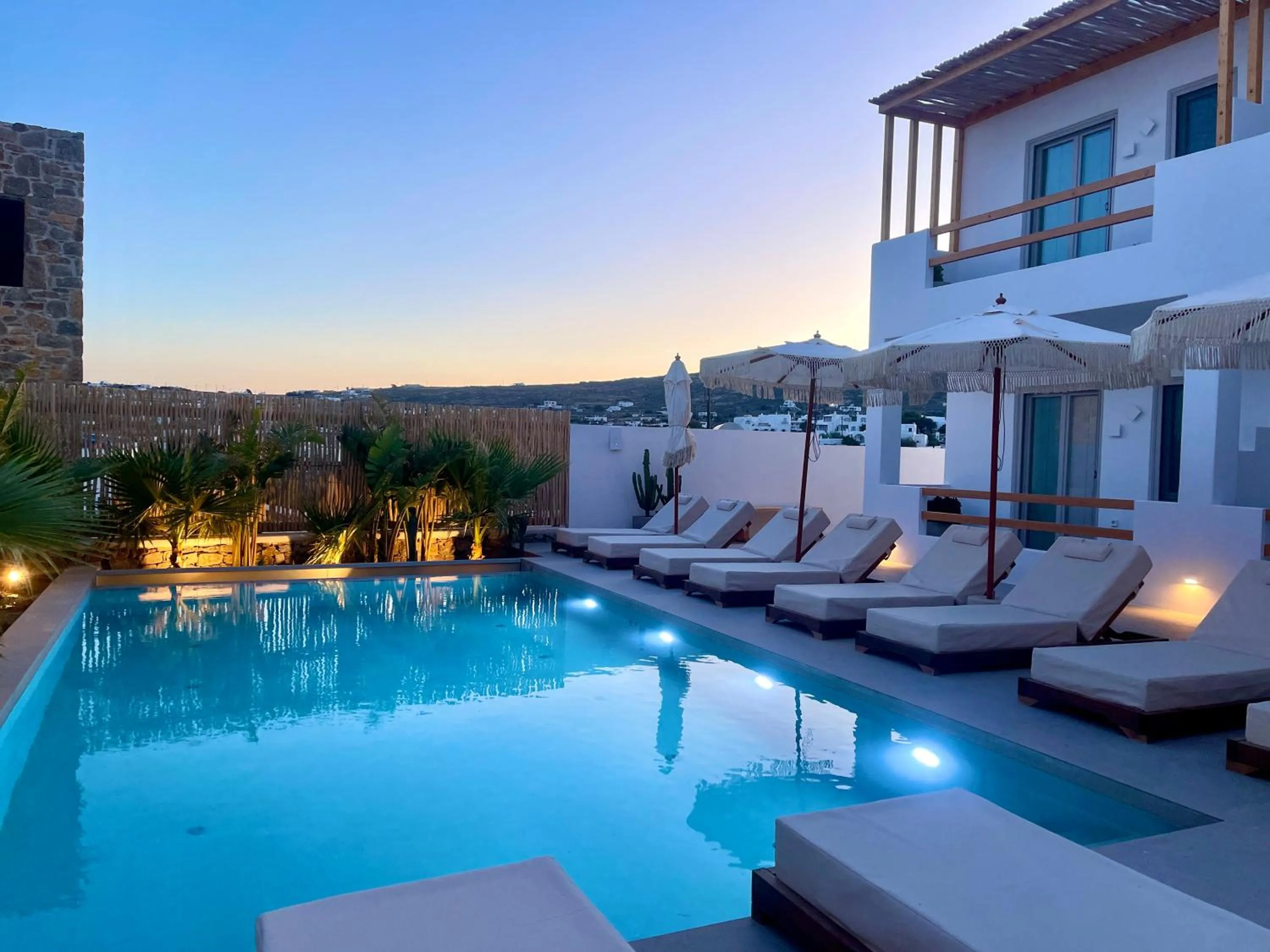 Property building in Mykonos Dot Suites