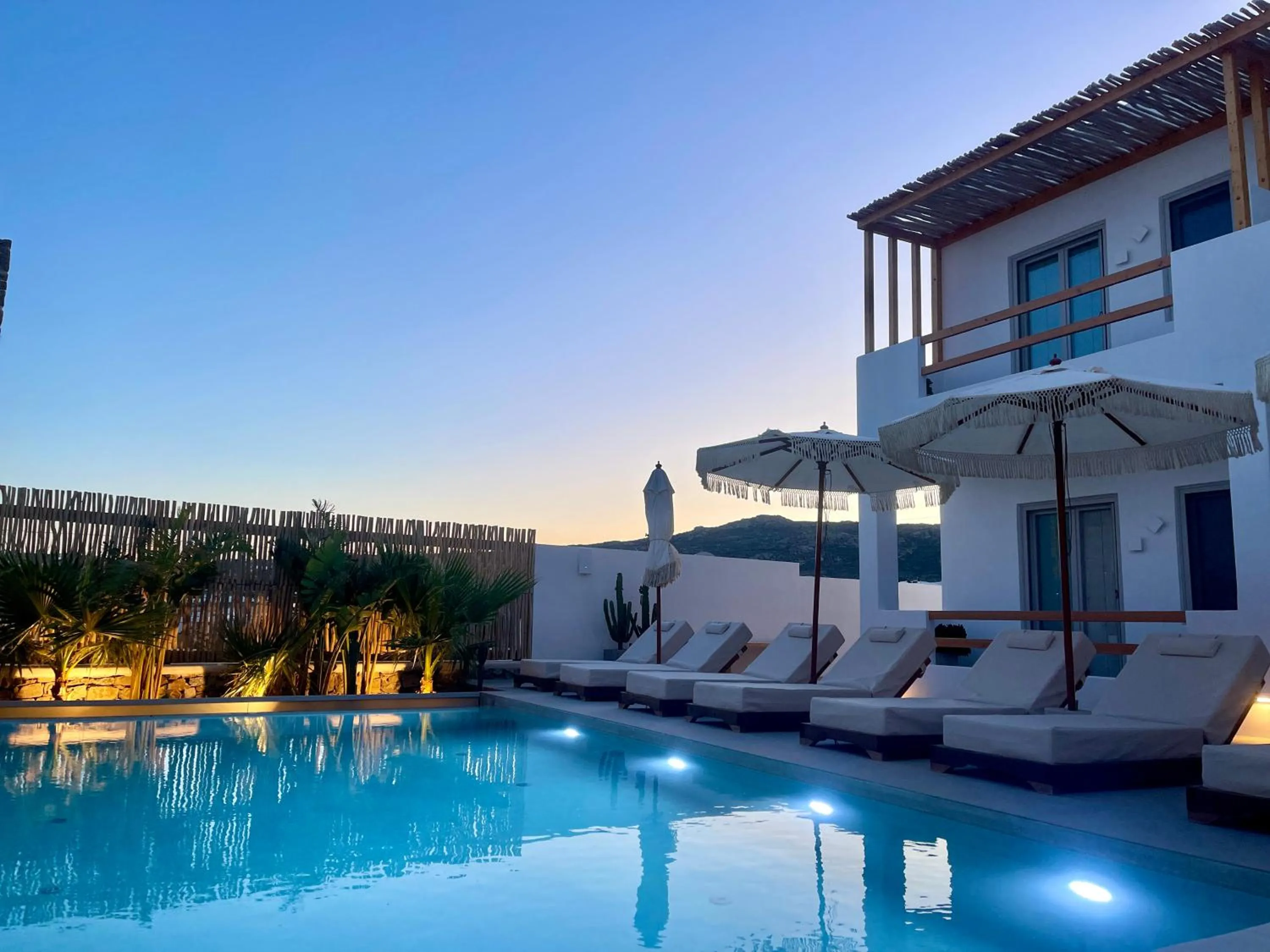 Property building in Mykonos Dot Suites